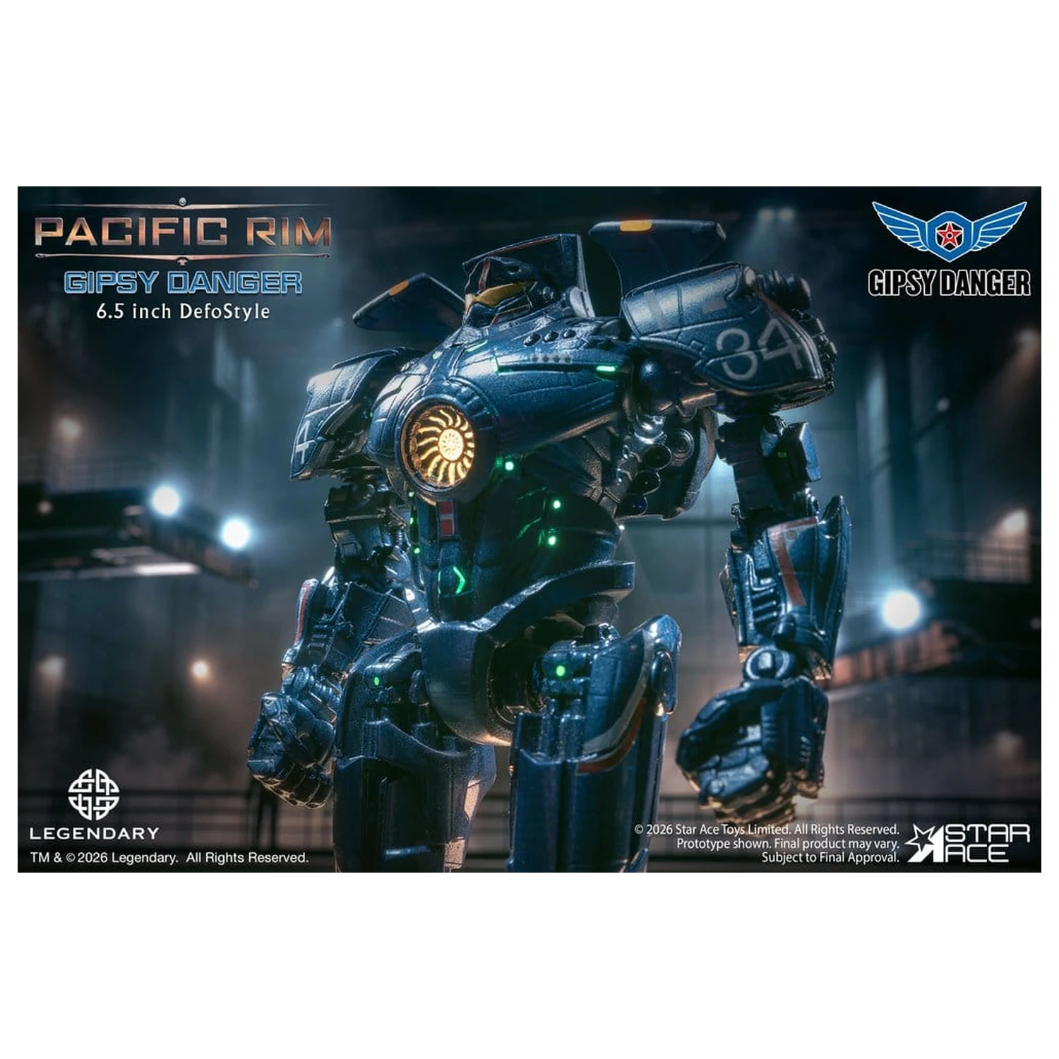 Pacific Rim DefoStyle Figure Gipsy Danger NX 17 cm product photo