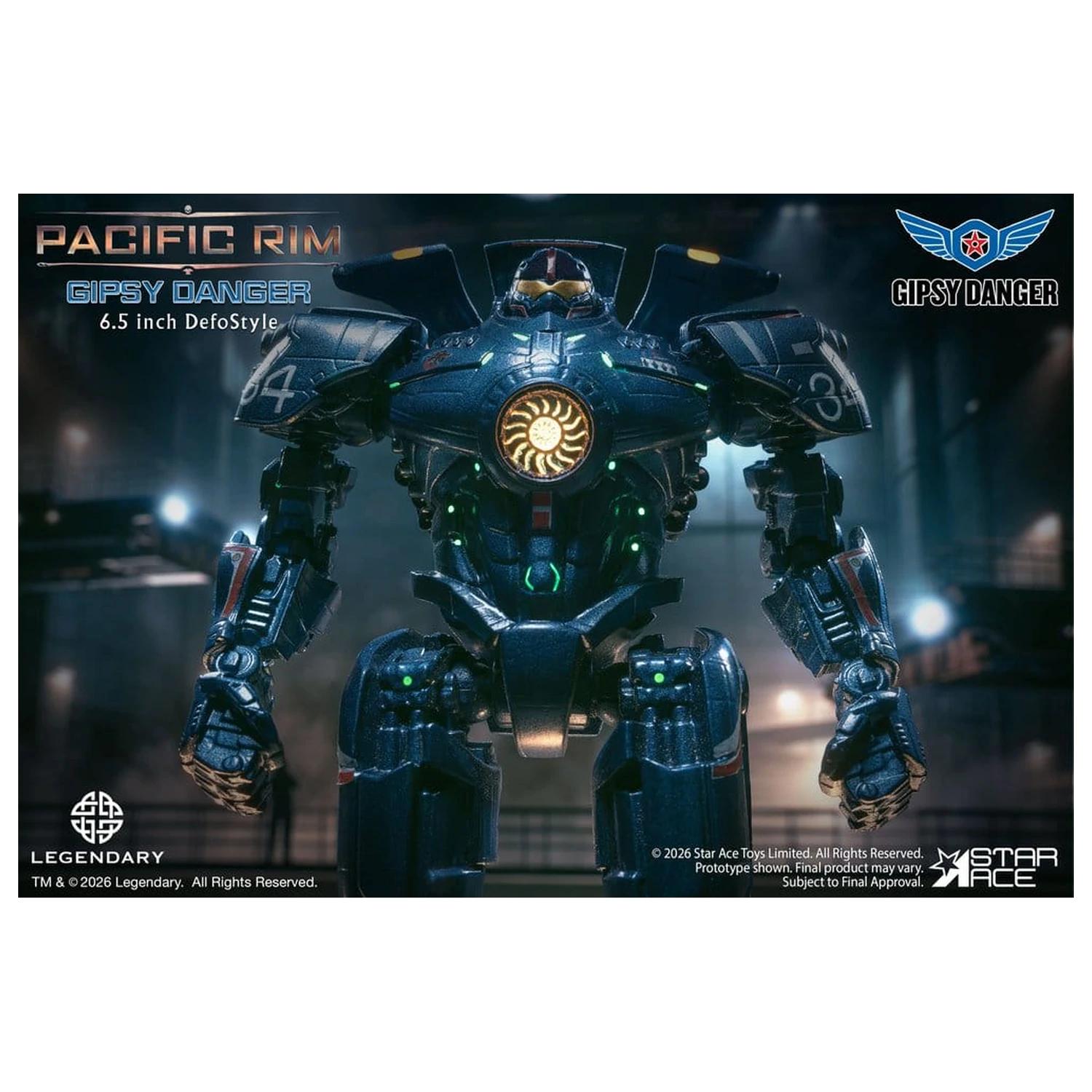 Pacific Rim DefoStyle Figure Gipsy Danger NX 17 cm product photo