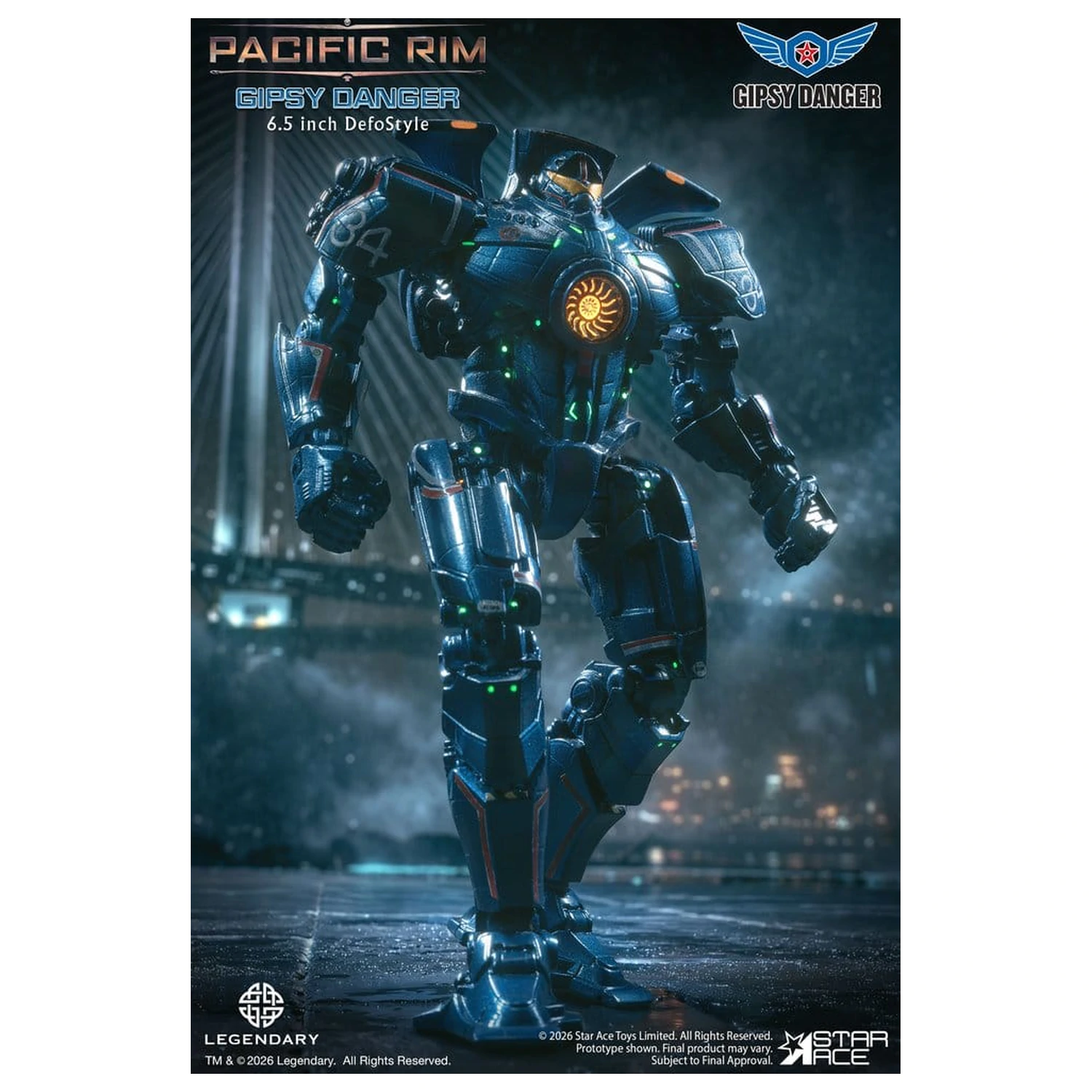 Pacific Rim DefoStyle Figure Gipsy Danger NX 17 cm product photo