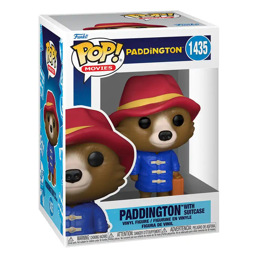 Paddington POP! Movies Vinyl Figures Paddington with Suitcase 9 cm termékfotó