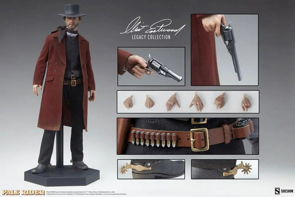 Pale Rider Clint Eastwood Legacy Collection Action Figure 1/6 The Preacher 30 cm product photo