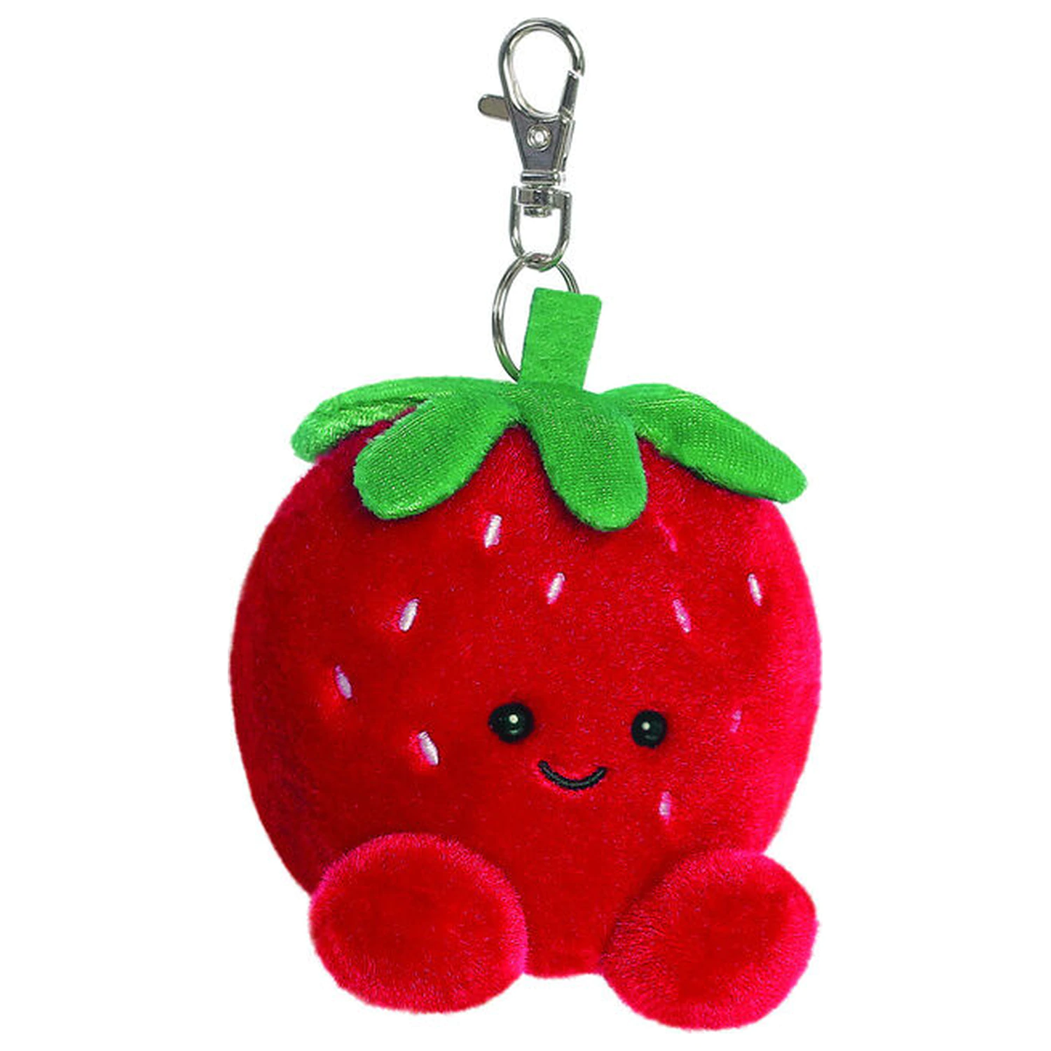 Palm Pals Strawberry plush keychain 10cm product photo