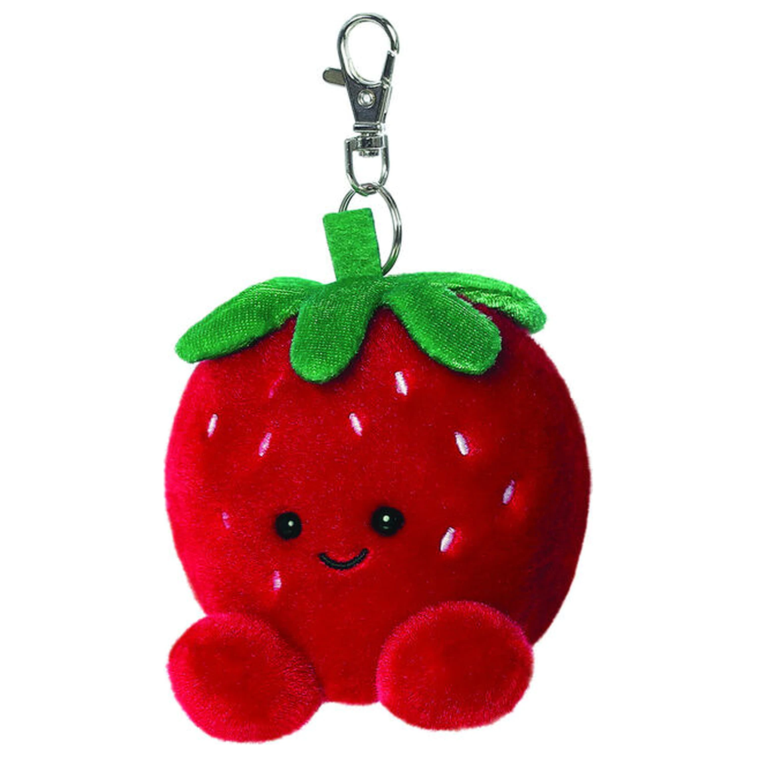 Palm Pals Strawberry plush keychain 10cm product photo