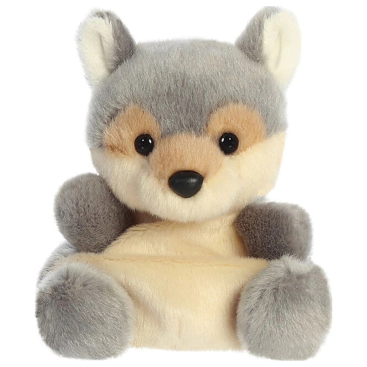 Palm Pals Wolf plush toy 13cm product photo