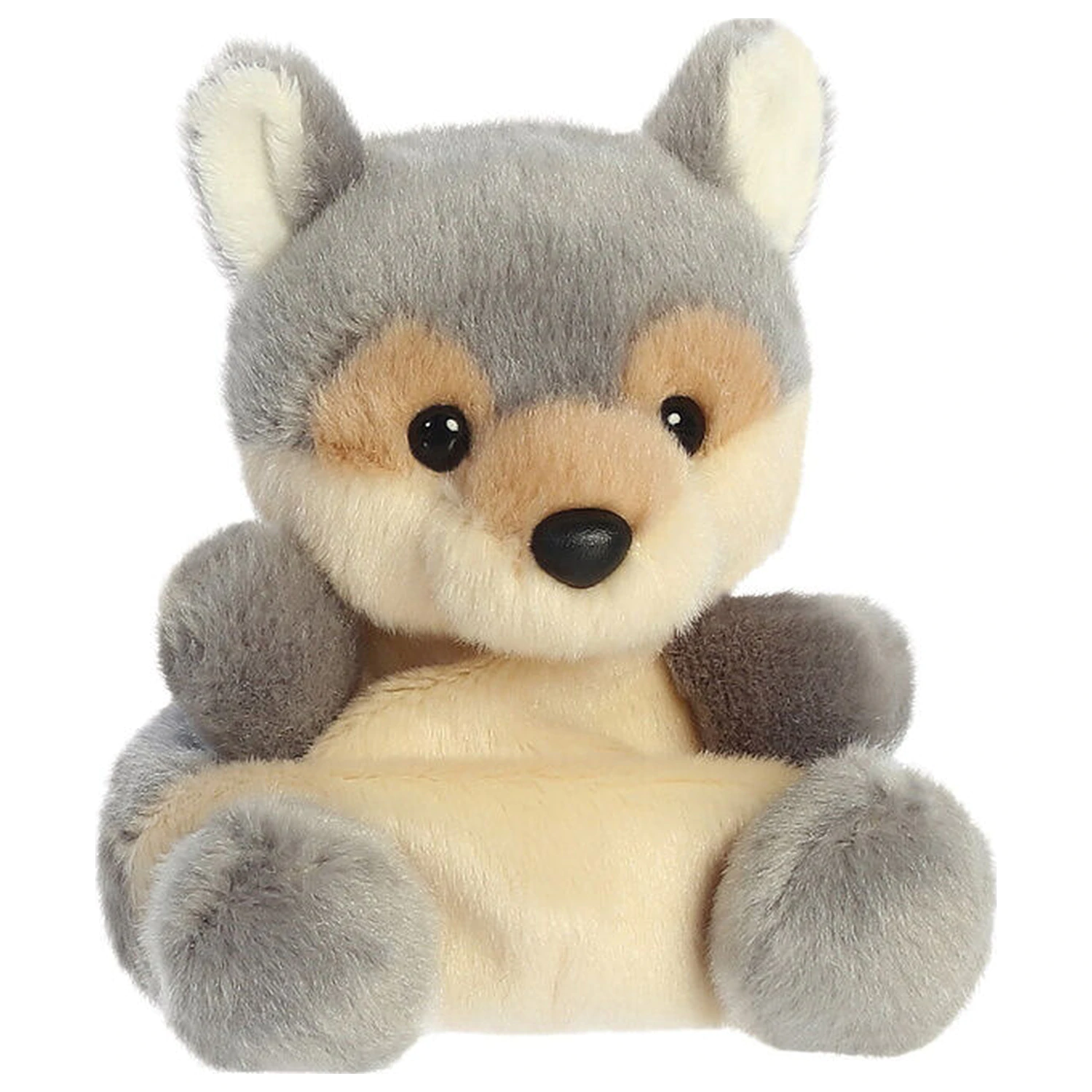 Palm Pals Wolf plush toy 13cm product photo