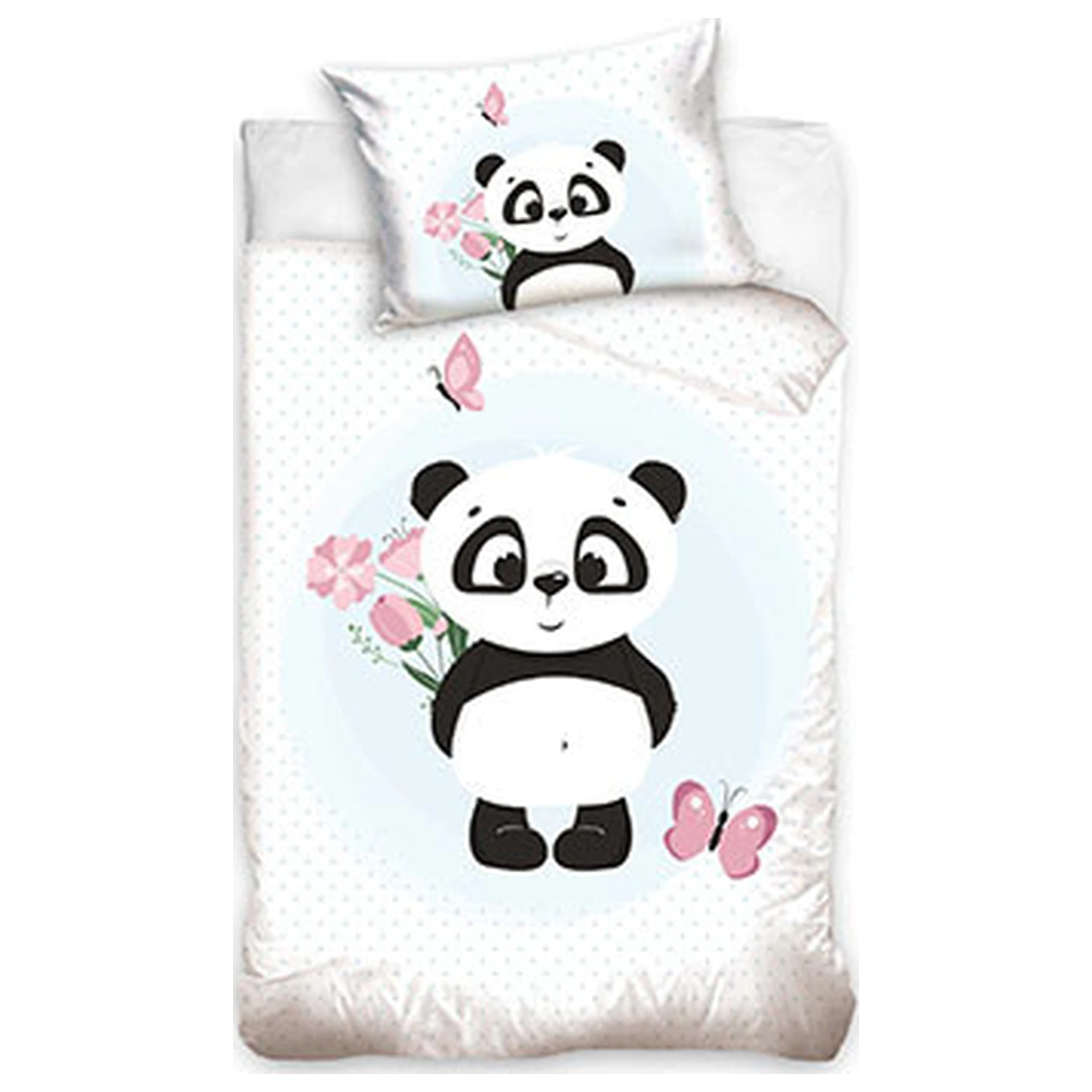 Panda Blossom Children's and Preschool Duvet Cover product photo