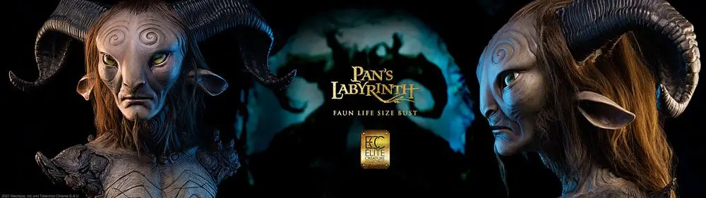 Pans Labyrinth Life-Size Bust Faun 75 cm product photo