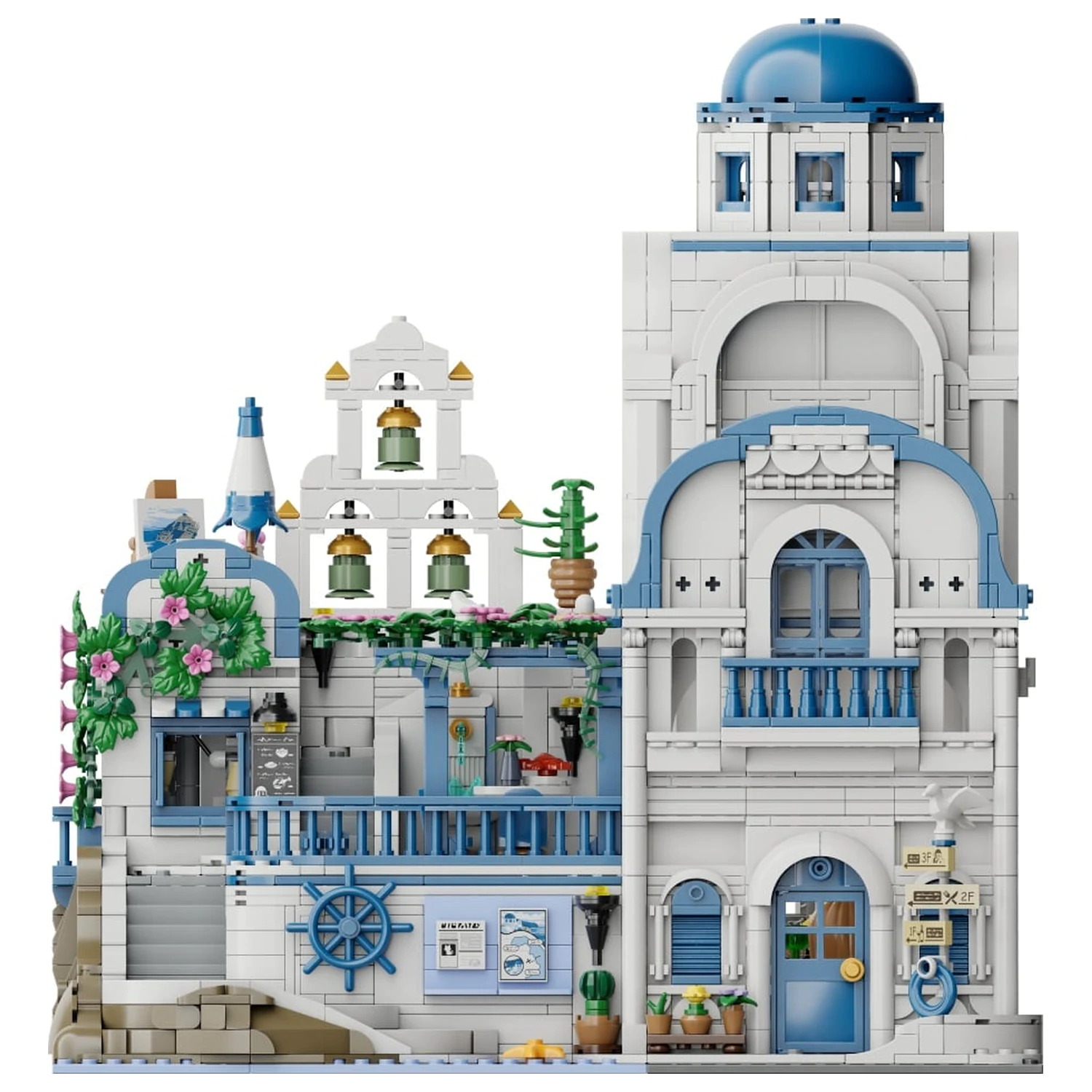 PANTASY Aegean Villa Building block 3038 pcs product photo