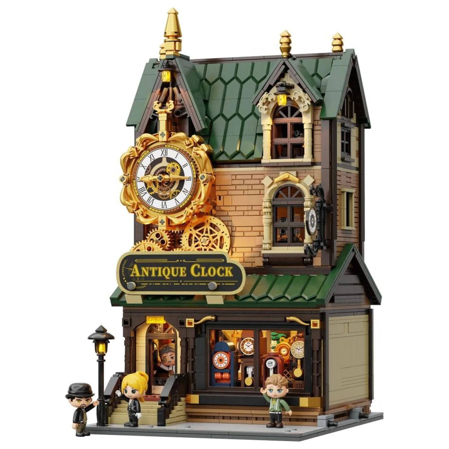 PANTASY Antique Clock Shop Building block 2768 pcs product photo