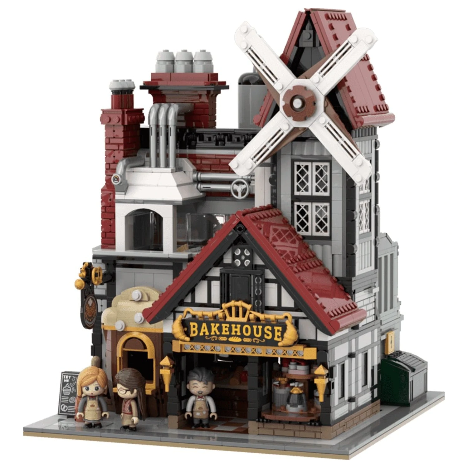 Pantasy Bakehouse Building block 2877 pcs product photo