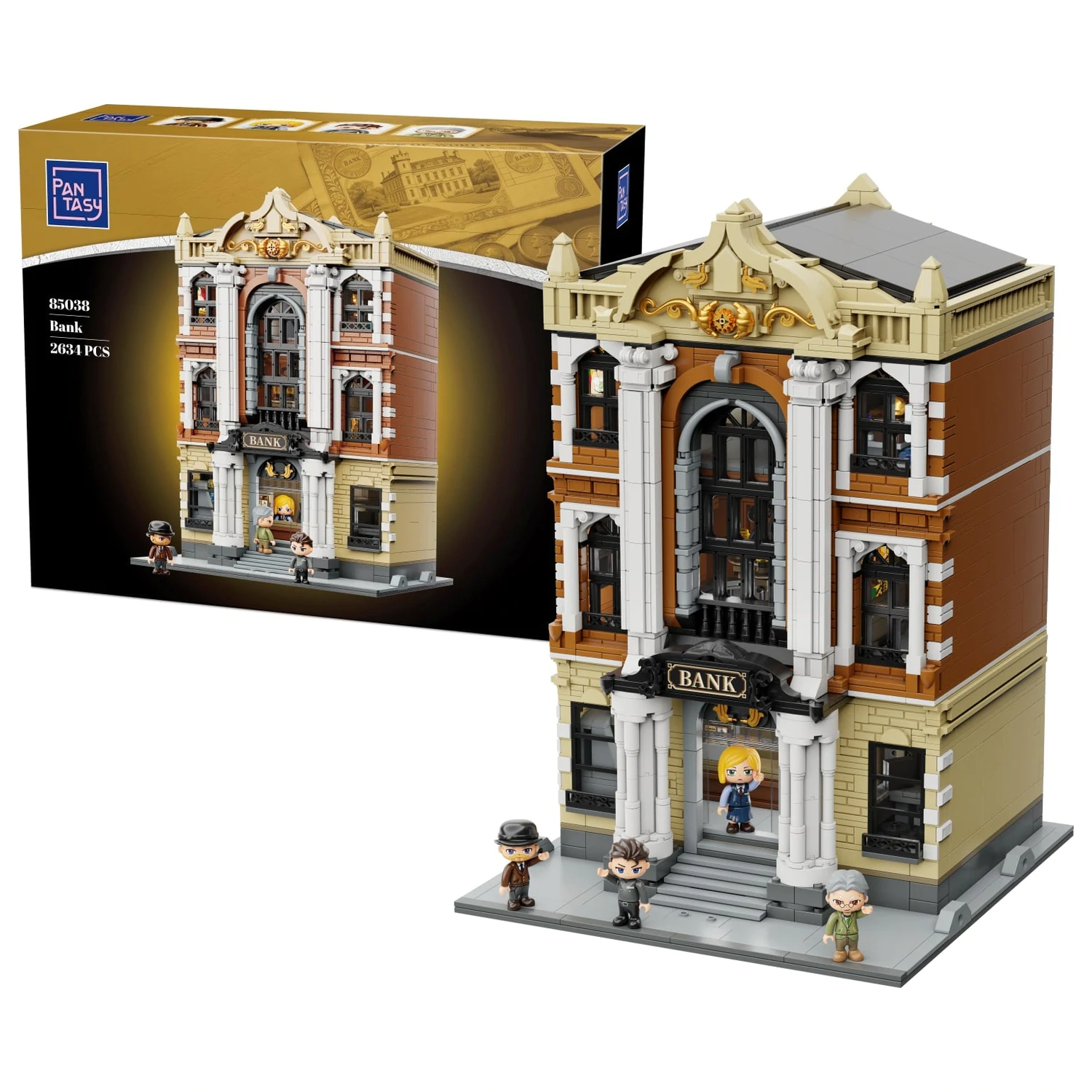 PANTASY Bank Building Block 2634 pcs product photo