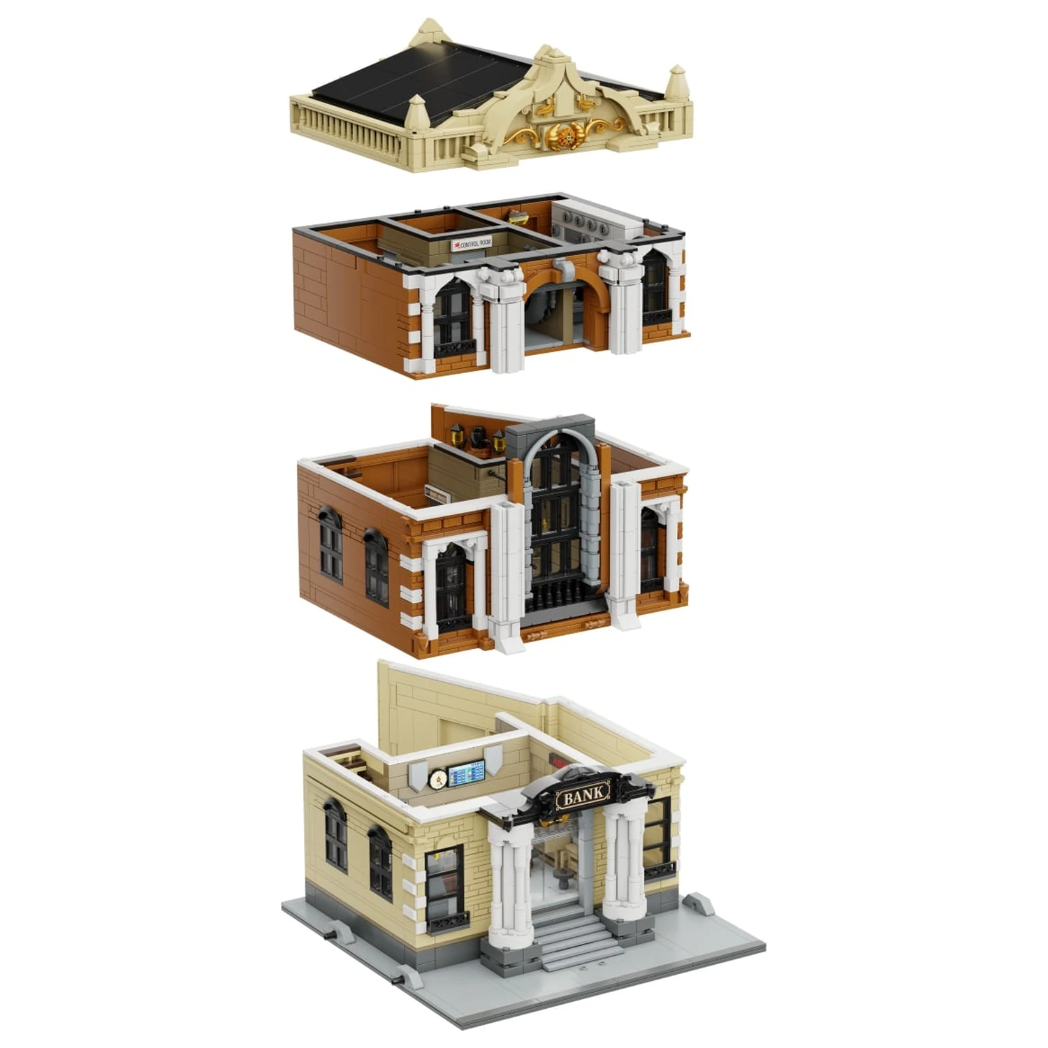 PANTASY Bank Building Block 2634 pcs product photo