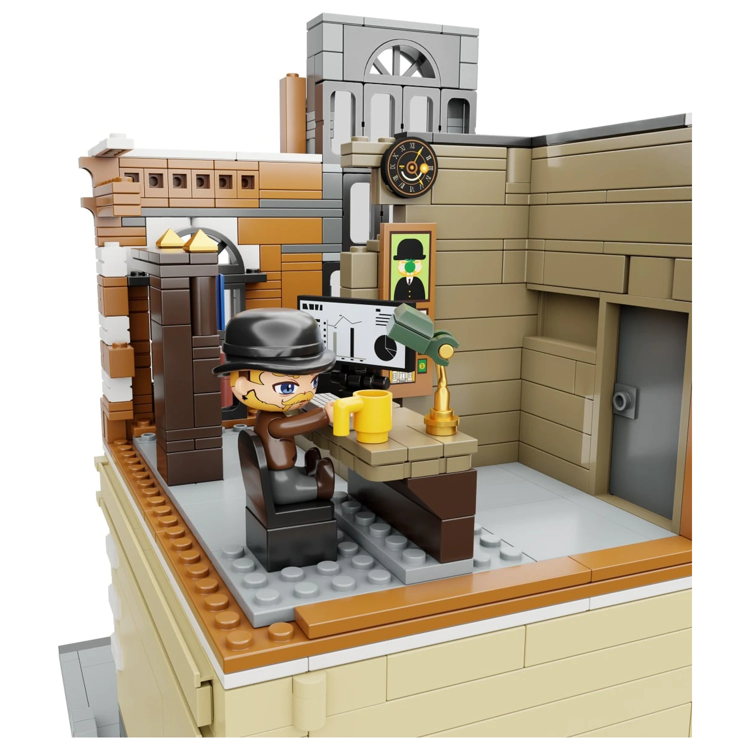 PANTASY Bank Building Block 2634 pcs product photo