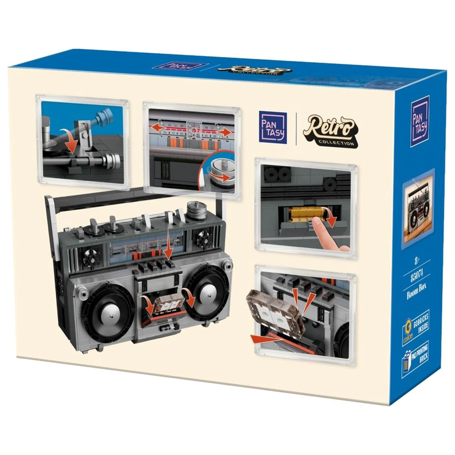 PANTASY Boombox Building block 993 pcs product photo