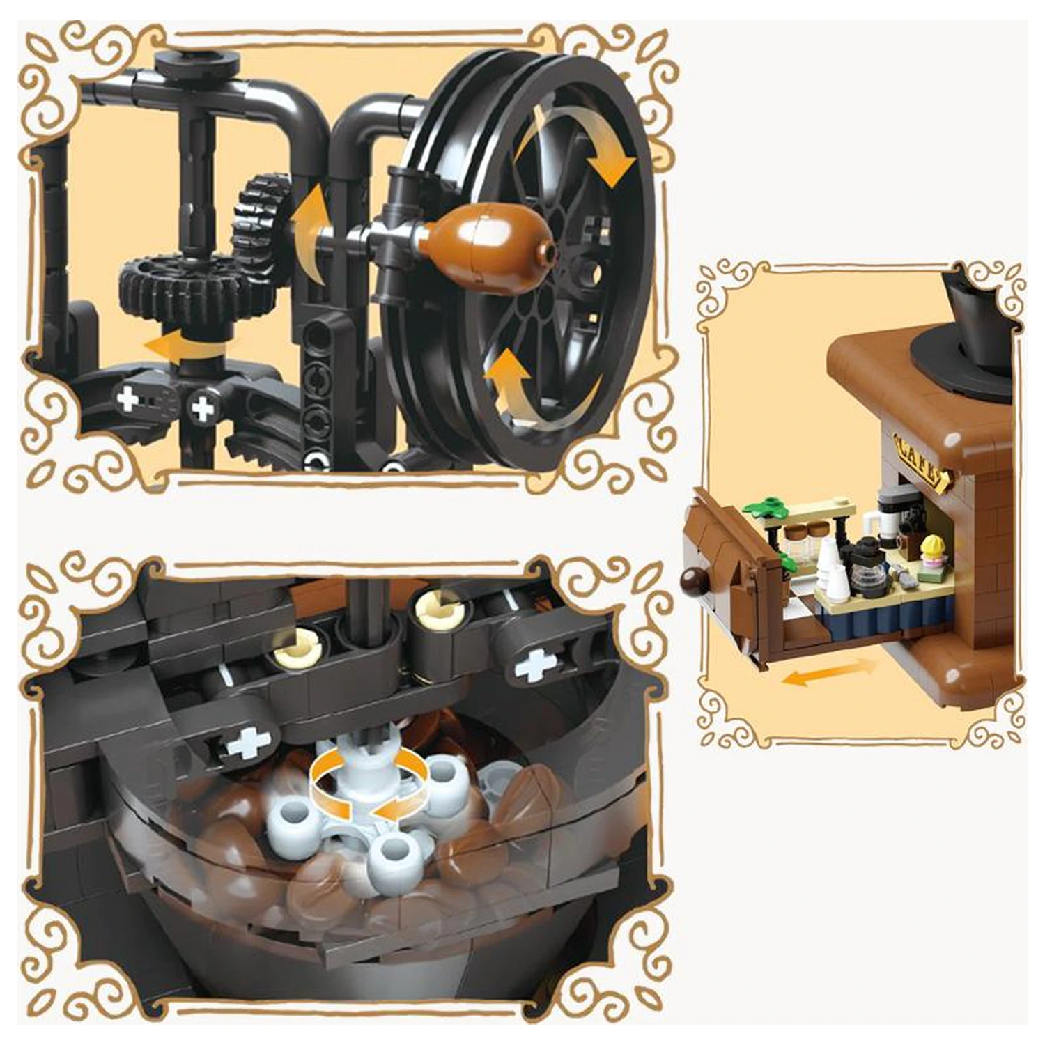 PANTASY Coffee Grinder Building block 446 pcs product photo