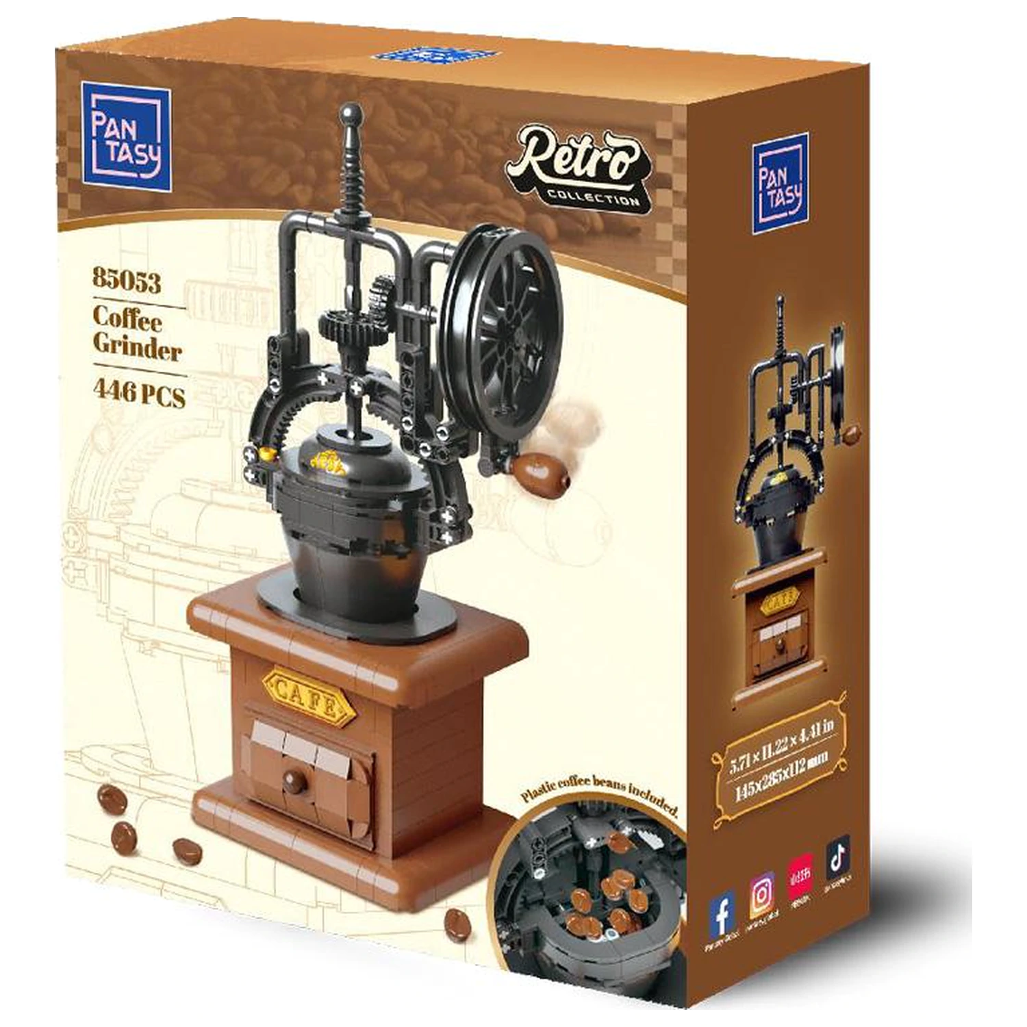 PANTASY Coffee Grinder Building block 446 pcs product photo