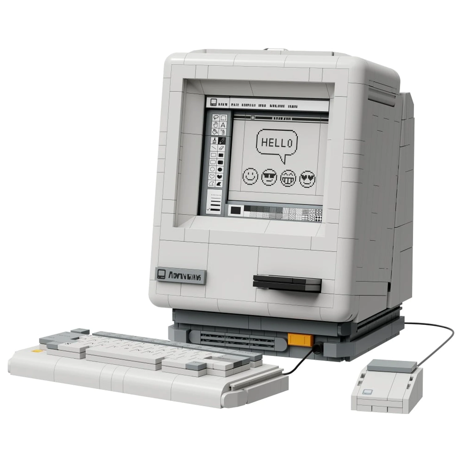 Pantasy Desktop Computer 1984 Building block 895 pcs product photo