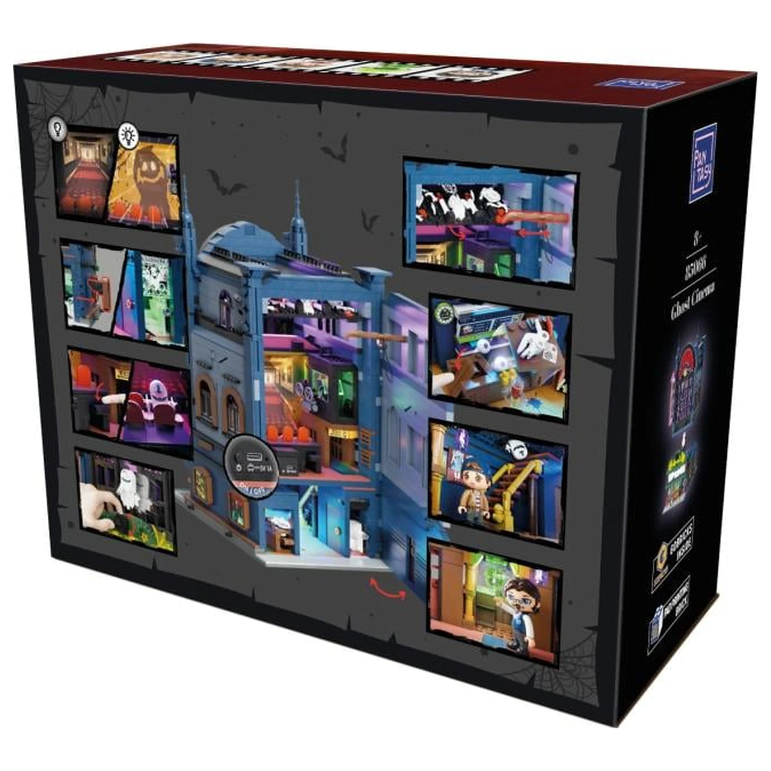 Pantasy Ghost Cinema building block 2441 pcs product photo