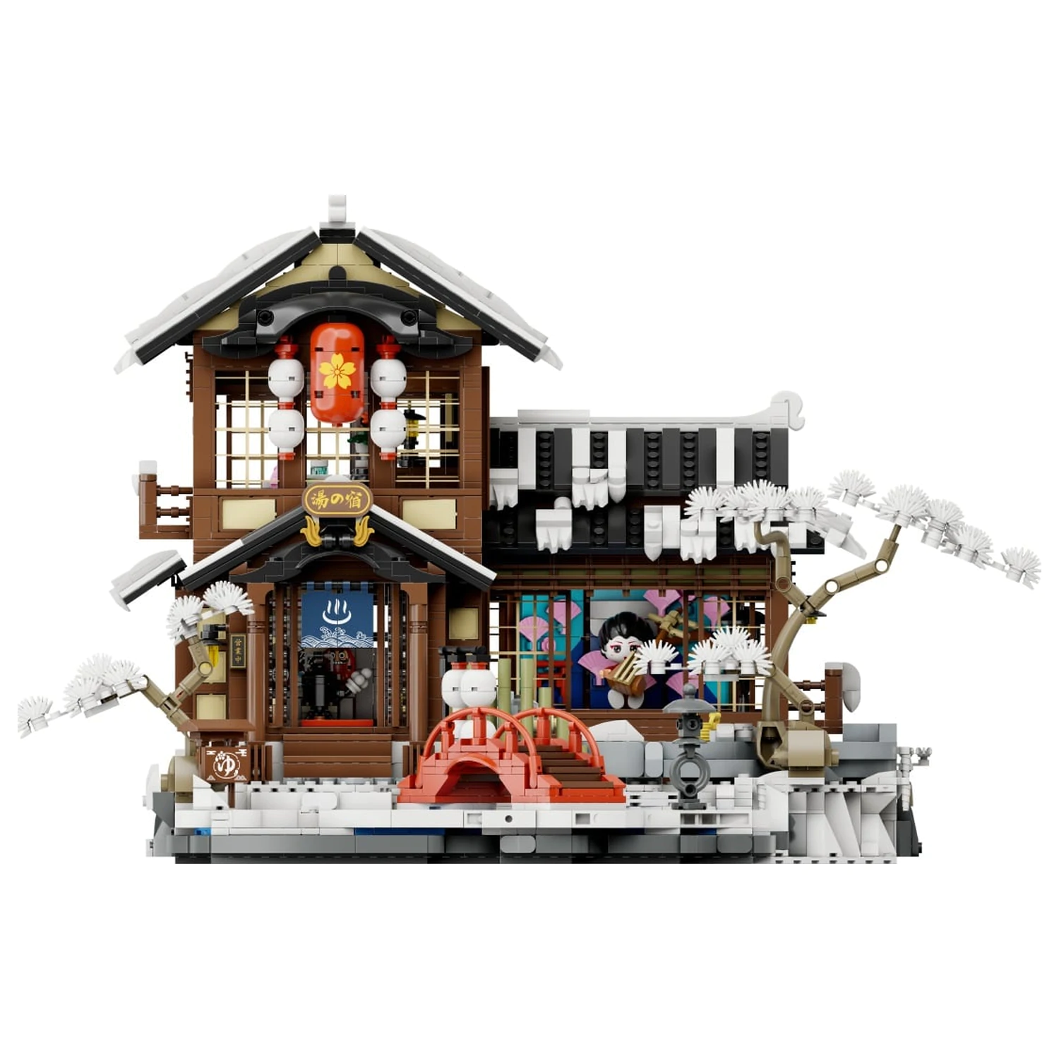 PANTASY Japanese Onsen Building block 2847 pcs product photo