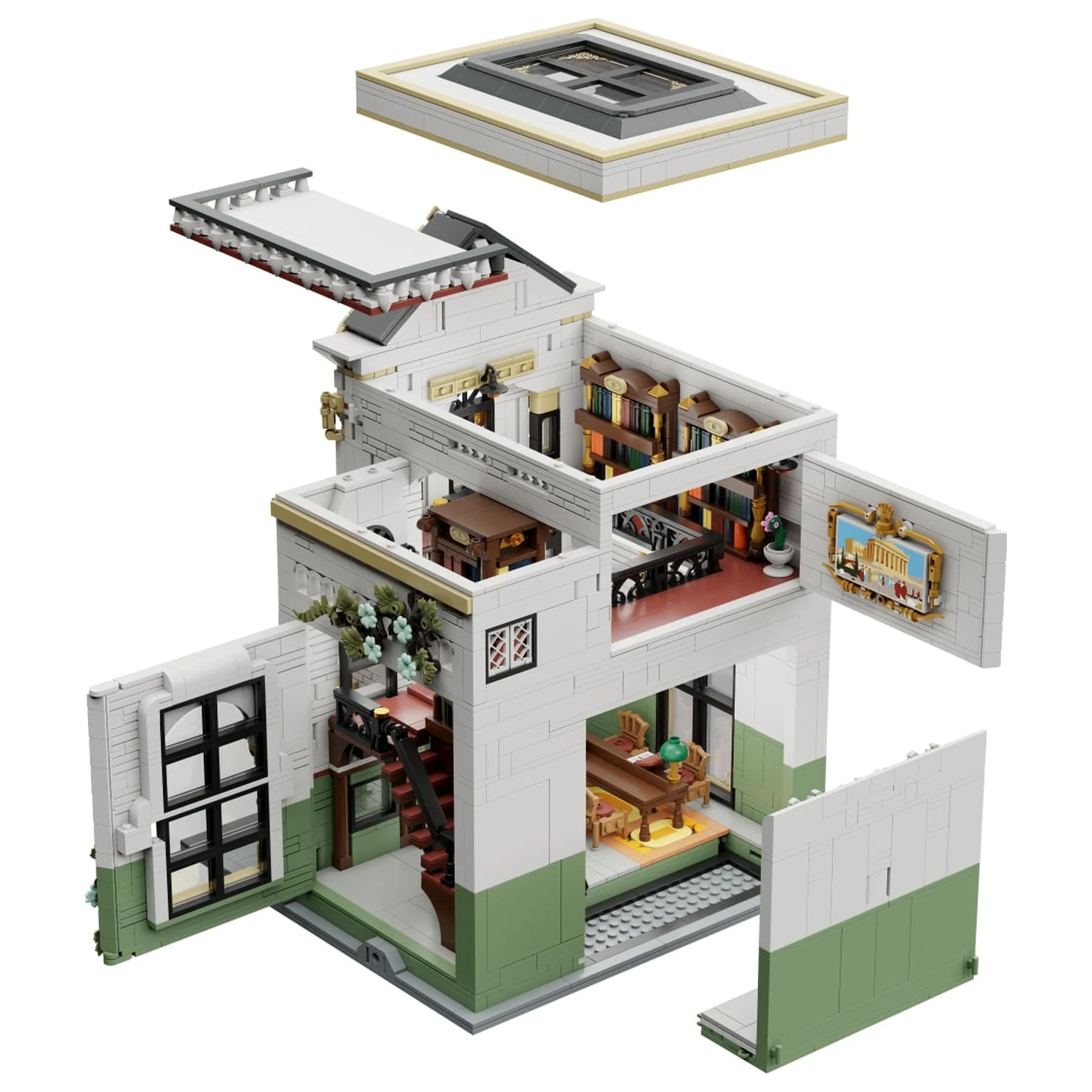 PANTASY Library Building Block 2956 pcs product photo