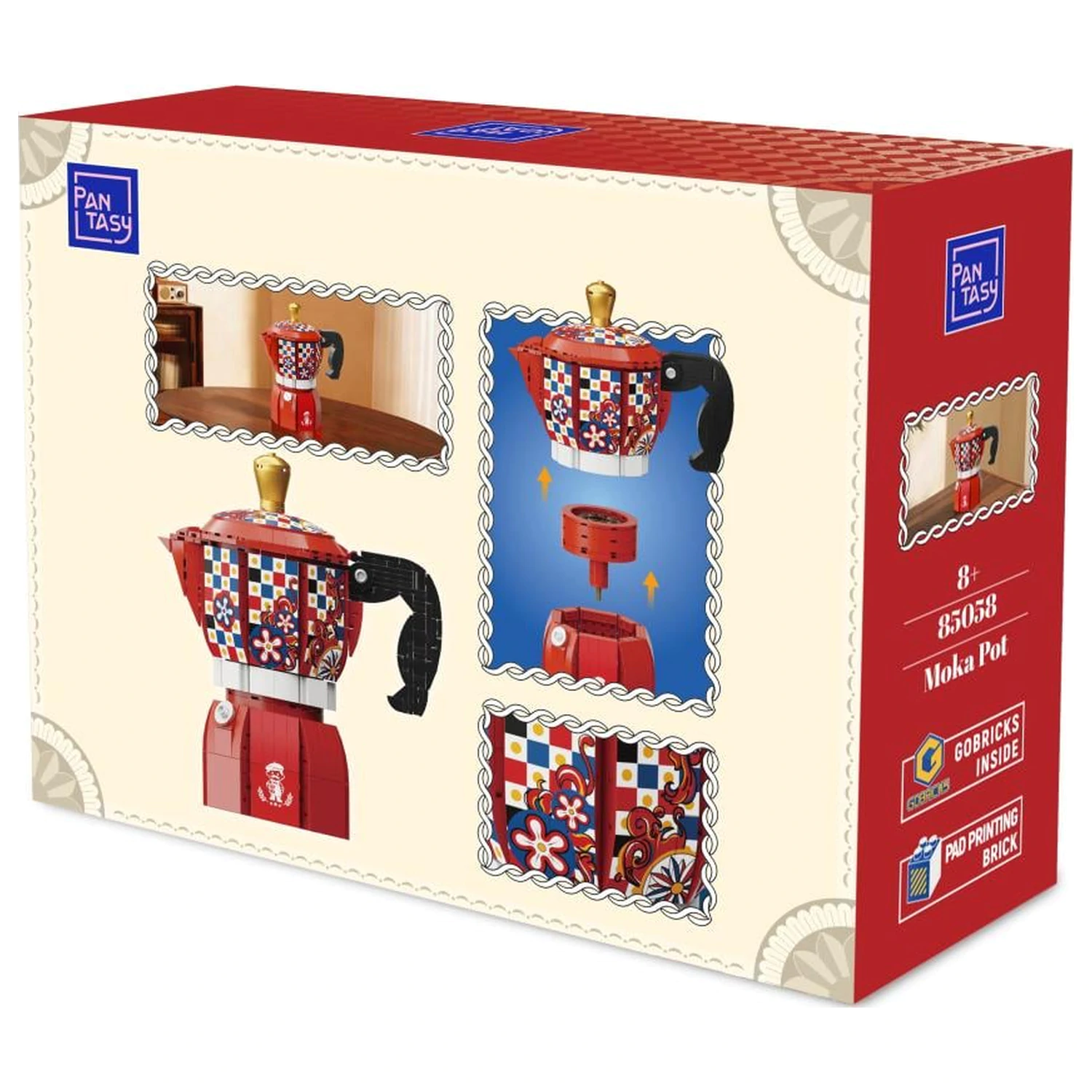 Pantasy Moka Pot Building block 533 pcs product photo