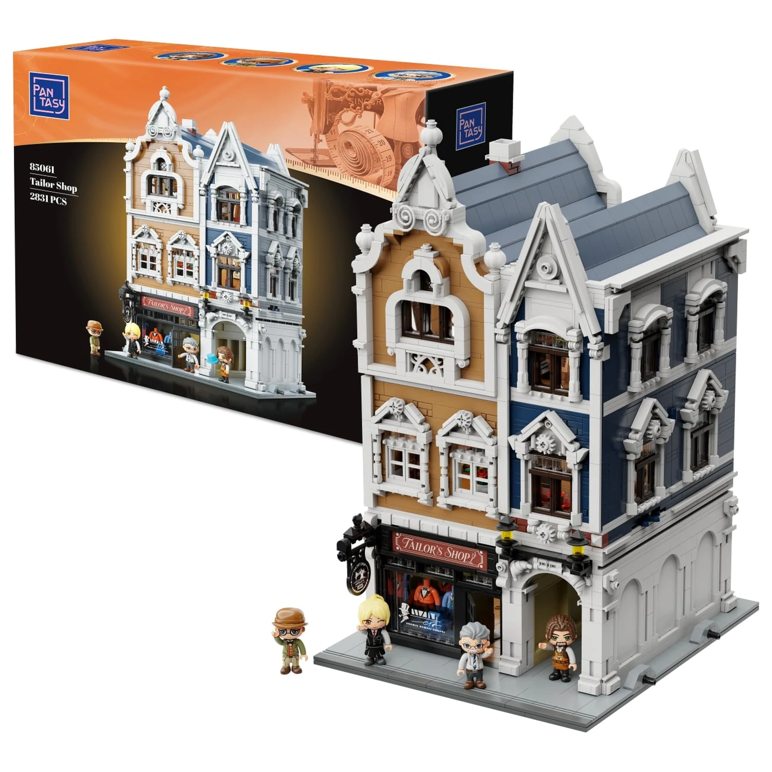 Pantasy Tailor Shop Building block 2831 pcs product photo