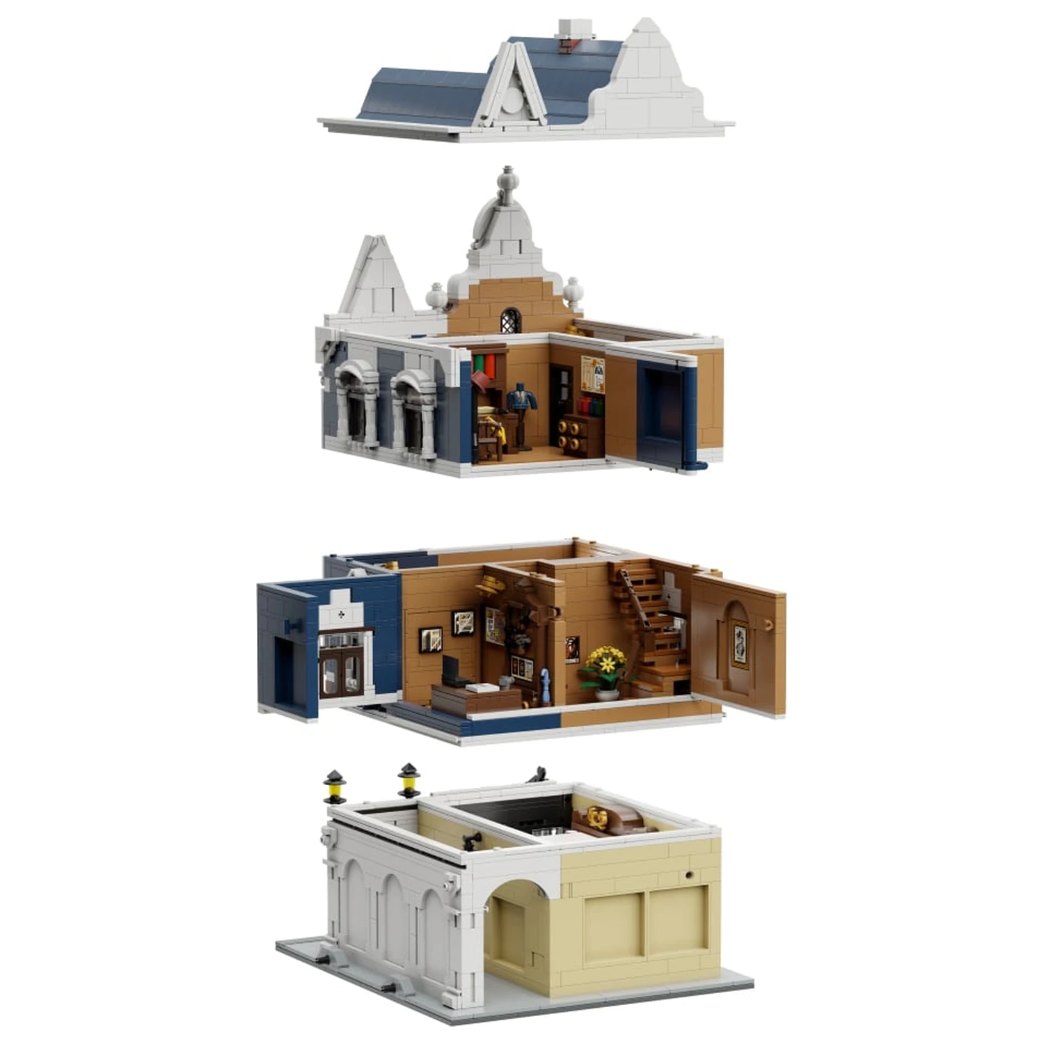 Pantasy Tailor Shop Building block 2831 pcs product photo