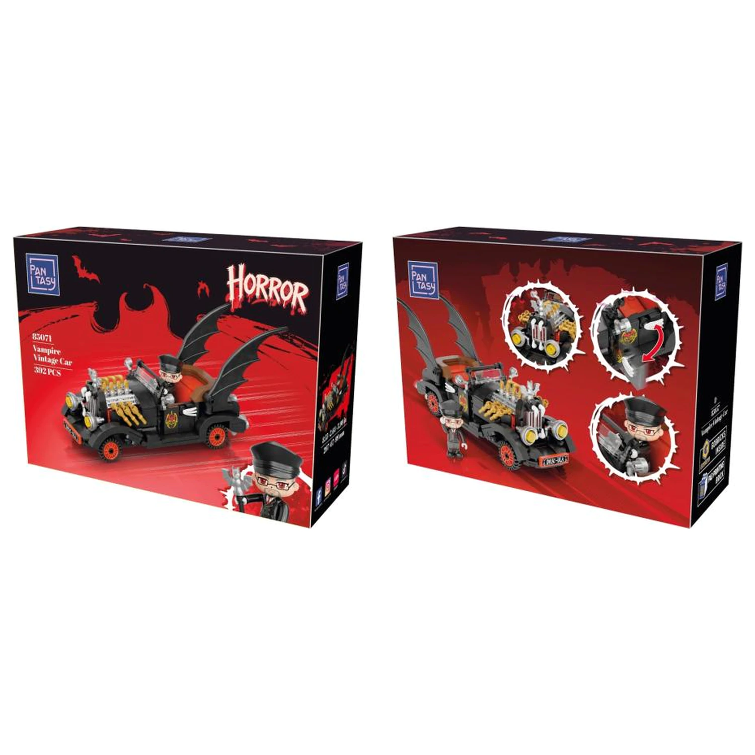 PANTASY Vampire Vintage Car építőkészlet 392 db product photo