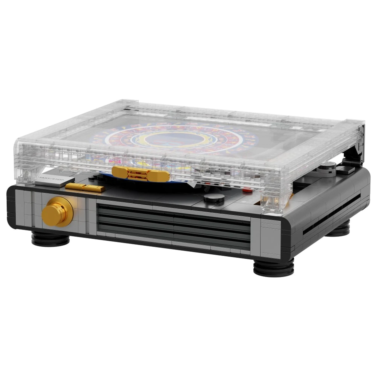PANTASY Vinyl Turntable Building Block 607 pcs product photo