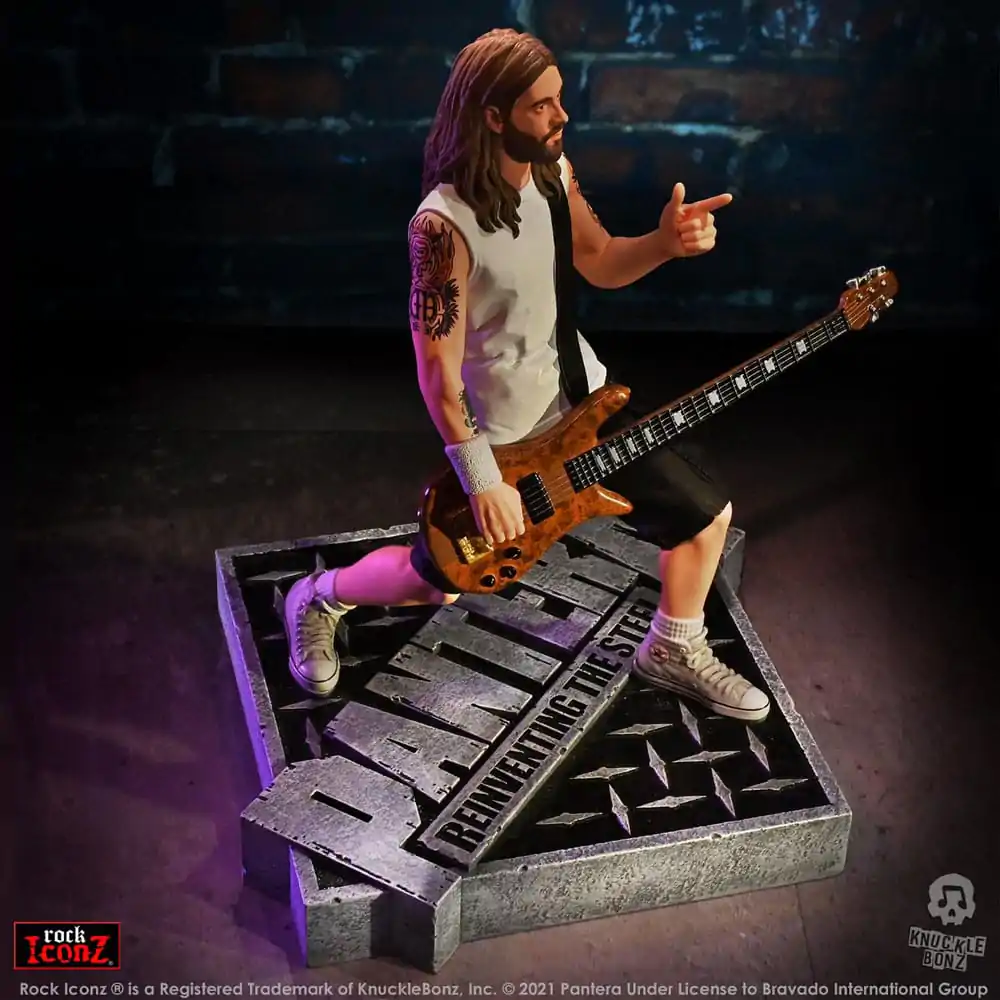 Pantera Rock Iconz Statue Rex Brown (Reinventing the Steel) 22 cm product photo