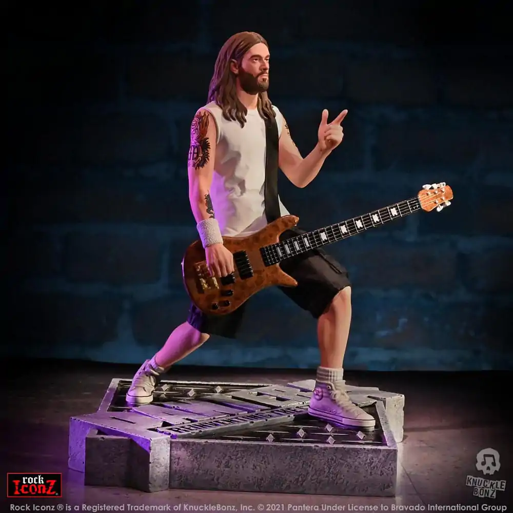 Pantera Rock Iconz Statue Rex Brown (Reinventing the Steel) 22 cm product photo