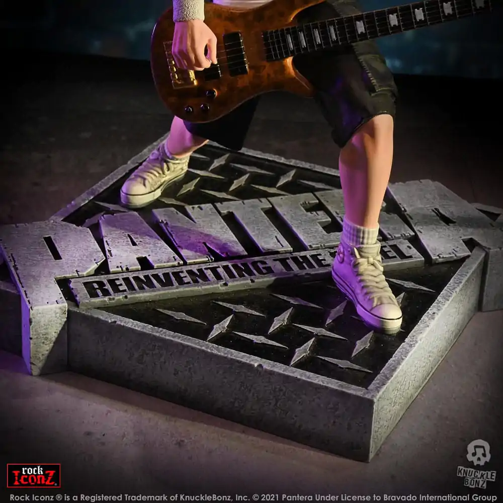 Pantera Rock Iconz Statue Rex Brown (Reinventing the Steel) 22 cm product photo