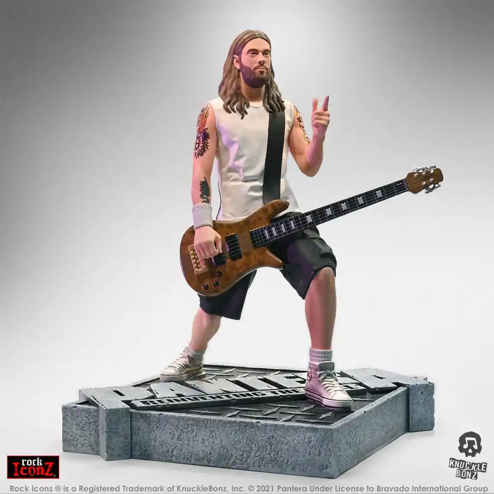 Pantera Rock Iconz Statue Rex Brown (Reinventing the Steel) 22 cm product photo