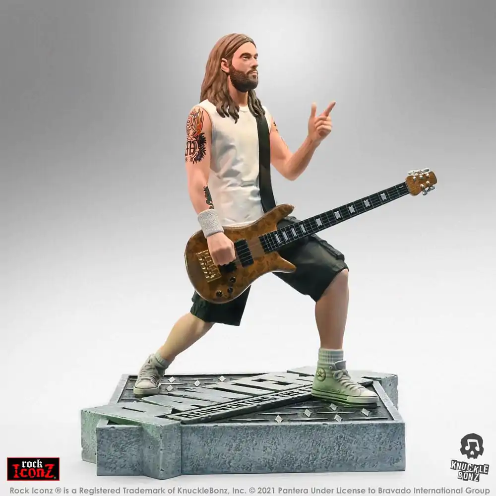 Pantera Rock Iconz Statue Rex Brown (Reinventing the Steel) 22 cm product photo