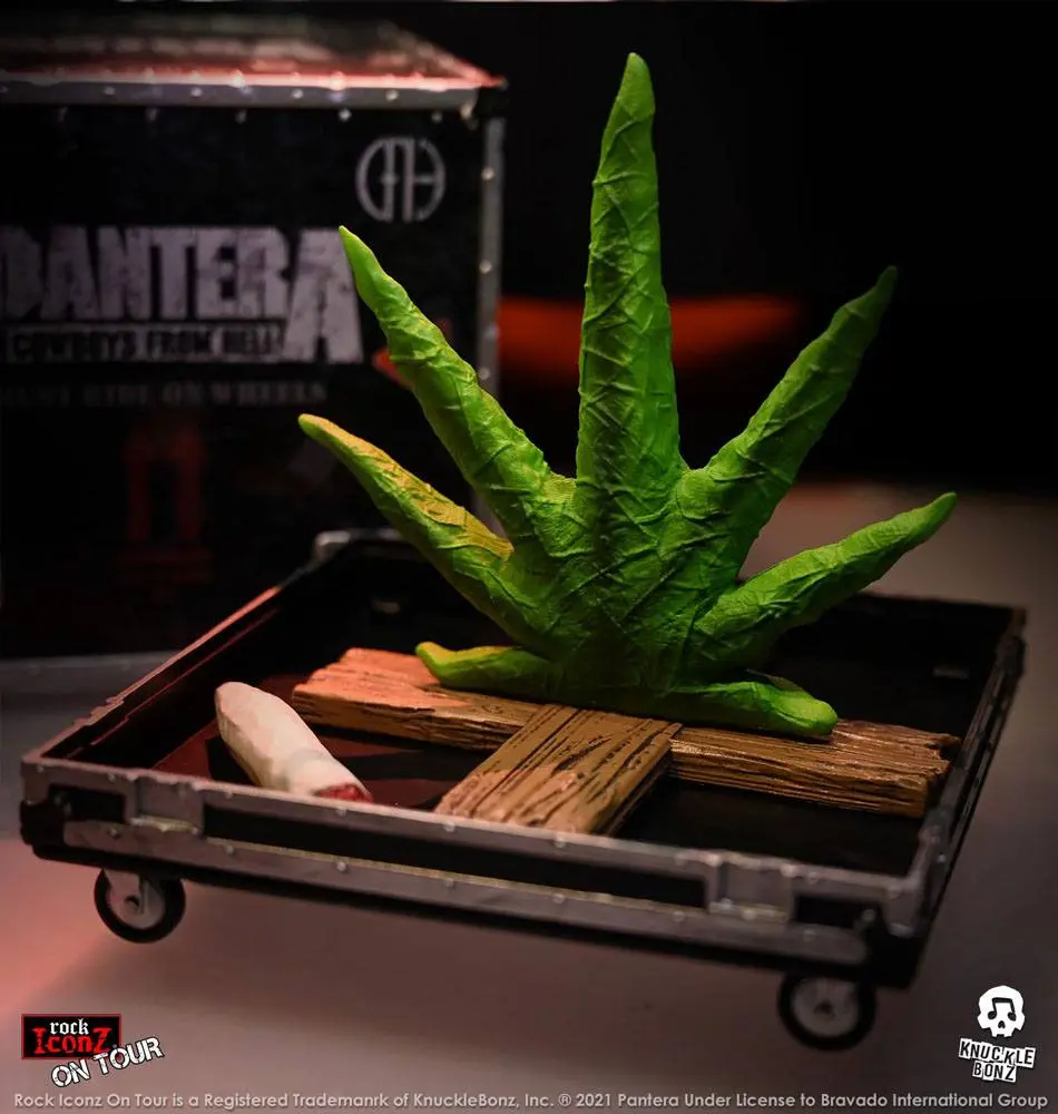 Pantera Rock Ikonz Cowboys From Hell On Tour Road Case Statue + Stage Backdrop product photo