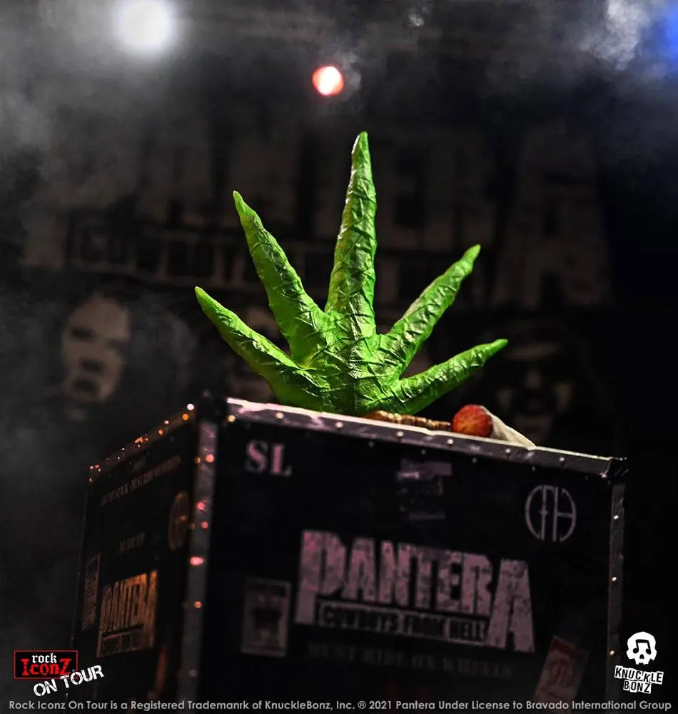 Pantera Rock Ikonz Cowboys From Hell On Tour Road Case Statue + Stage Backdrop product photo
