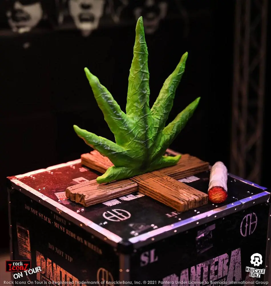 Pantera Rock Ikonz Cowboys From Hell On Tour Road Case Statue + Stage Backdrop product photo