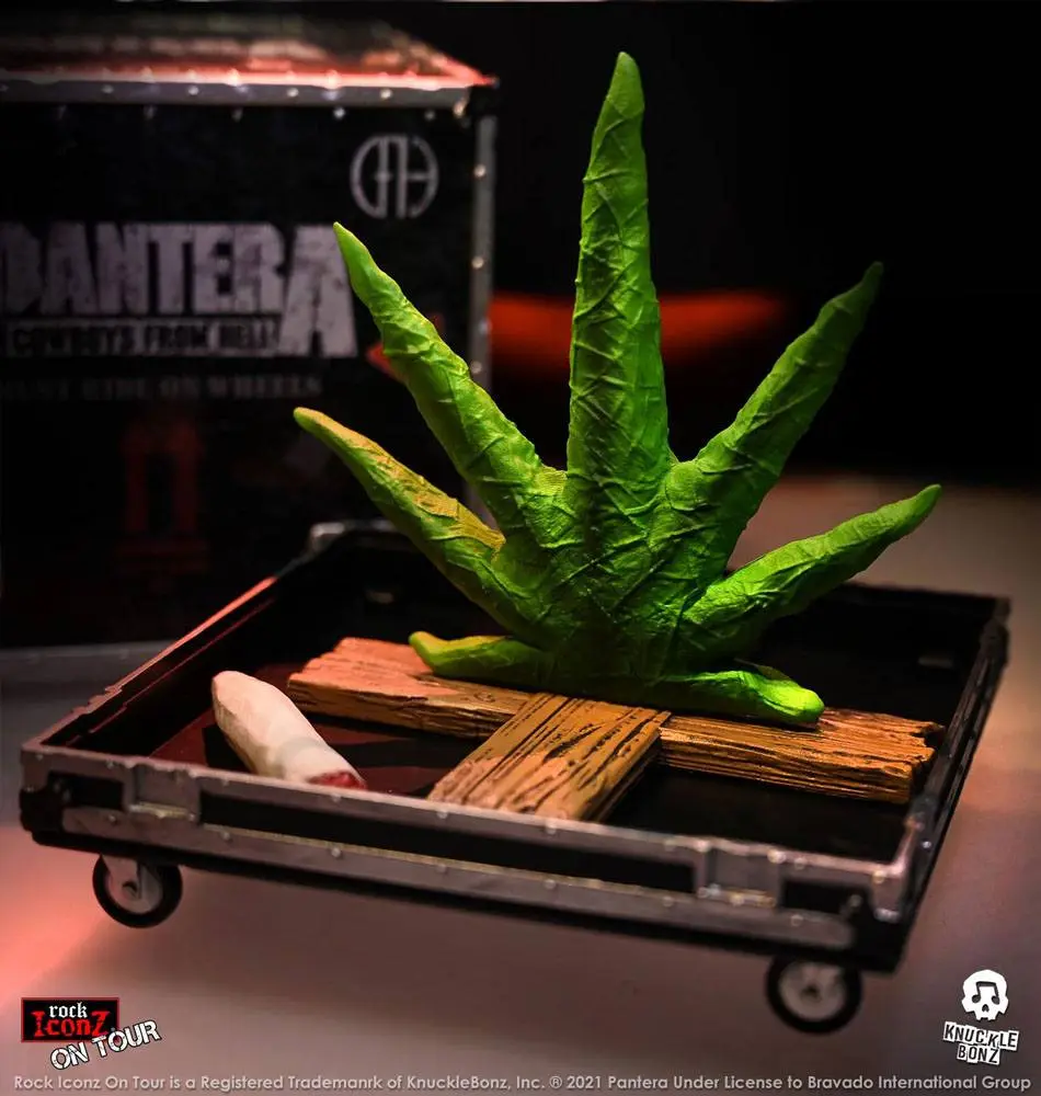 Pantera Rock Ikonz Cowboys From Hell On Tour Road Case Statue + Stage Backdrop product photo