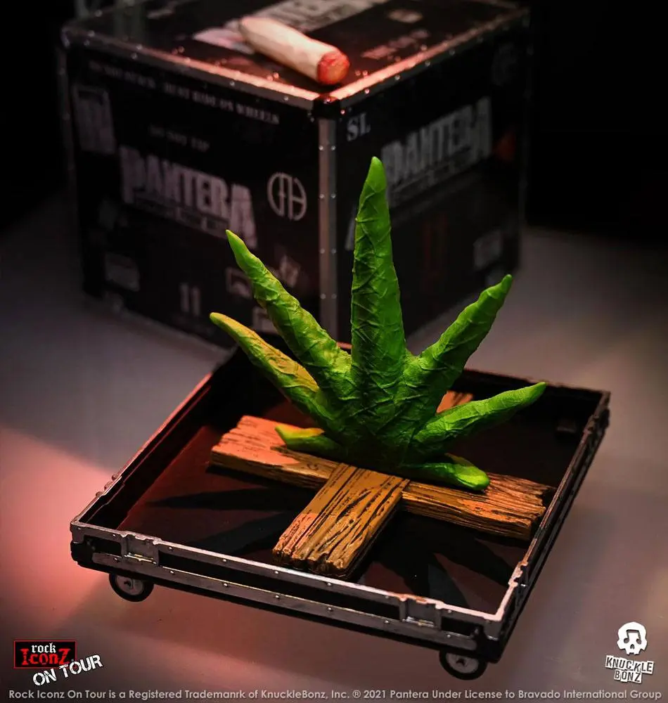 Pantera Rock Ikonz Cowboys From Hell On Tour Road Case Statue + Stage Backdrop product photo