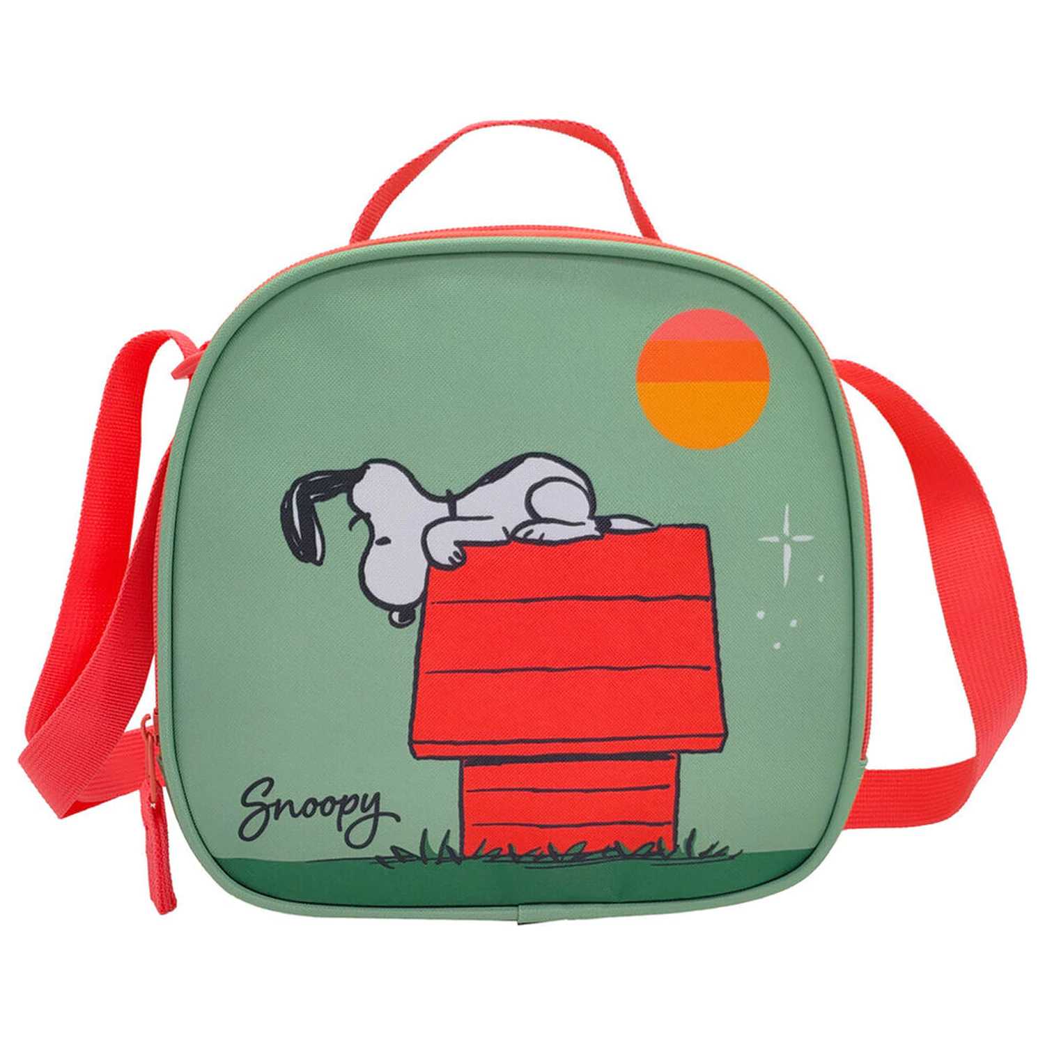 Panuts Snoopy Trolley set + pencil case + lunch bag product photo