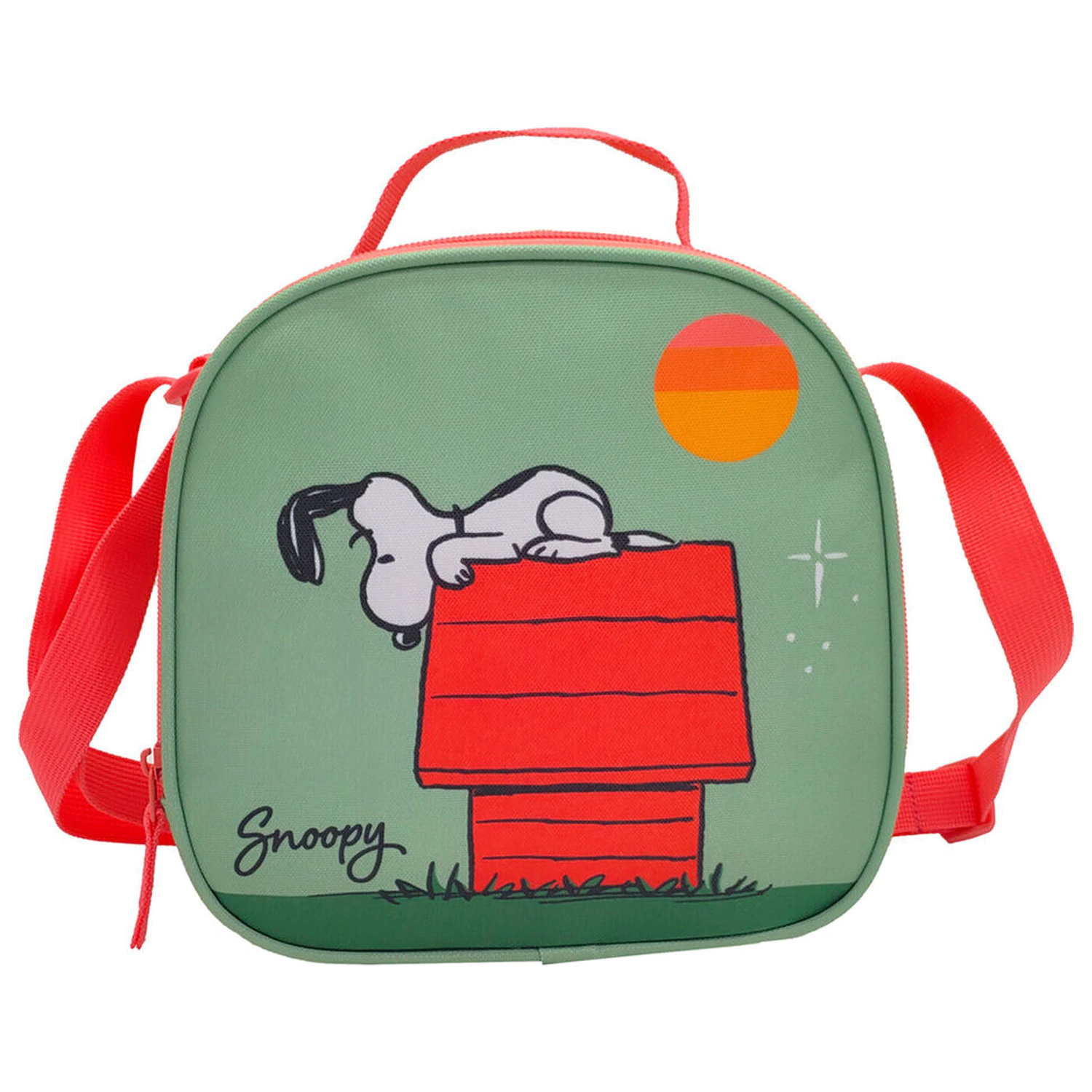 Panuts Snoopy Trolley set + pencil case + lunch bag product photo