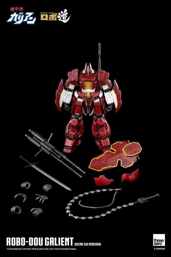 Panzer World Galient Robo-Dou Action Figure Galient (Kelvin Sau Redesign) 25 cm product photo