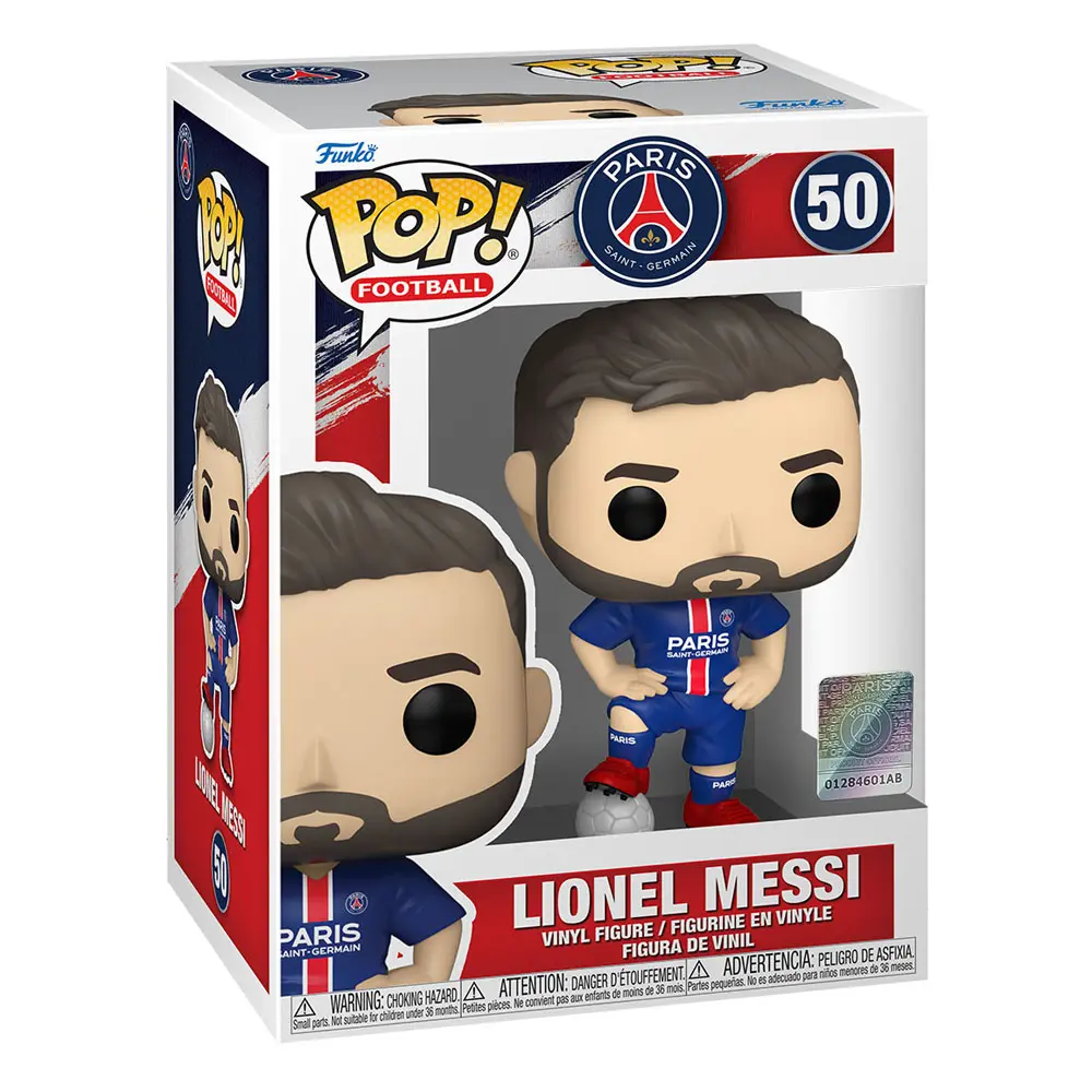 Paris Saint-Germain F.C. POP! Football Vinyl Figure Lionel Messi 9 cm termékfotó