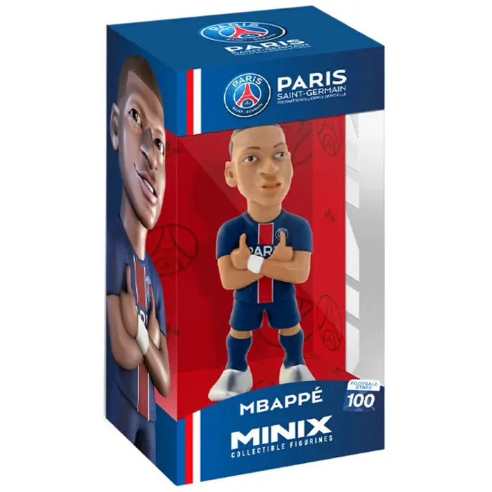 Paris Saint-Germain Kylian Mbappe Minix figure 12cm termékfotó