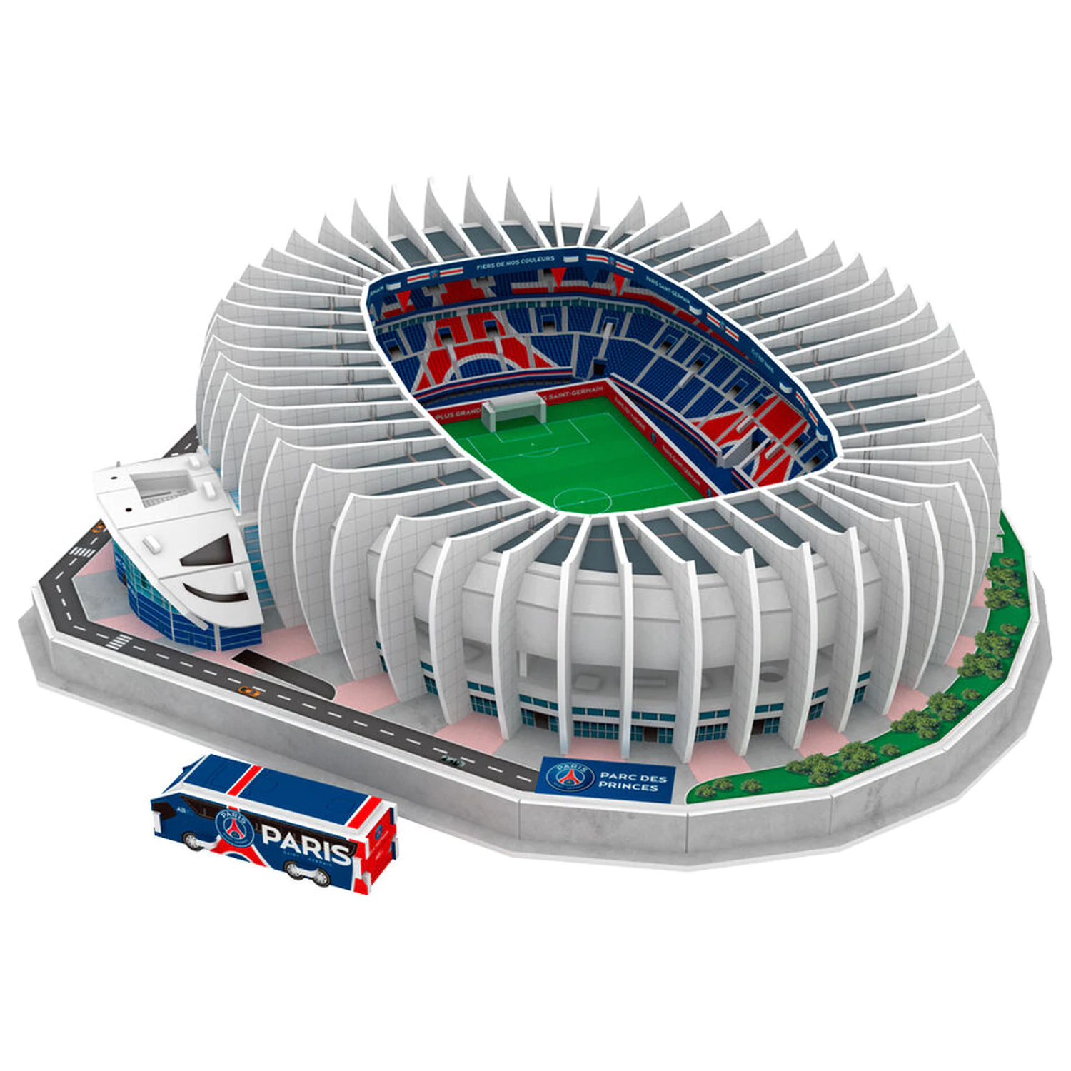 Paris Saint-Germain Princes Park Stadium 3D puzzle 111pcs product photo