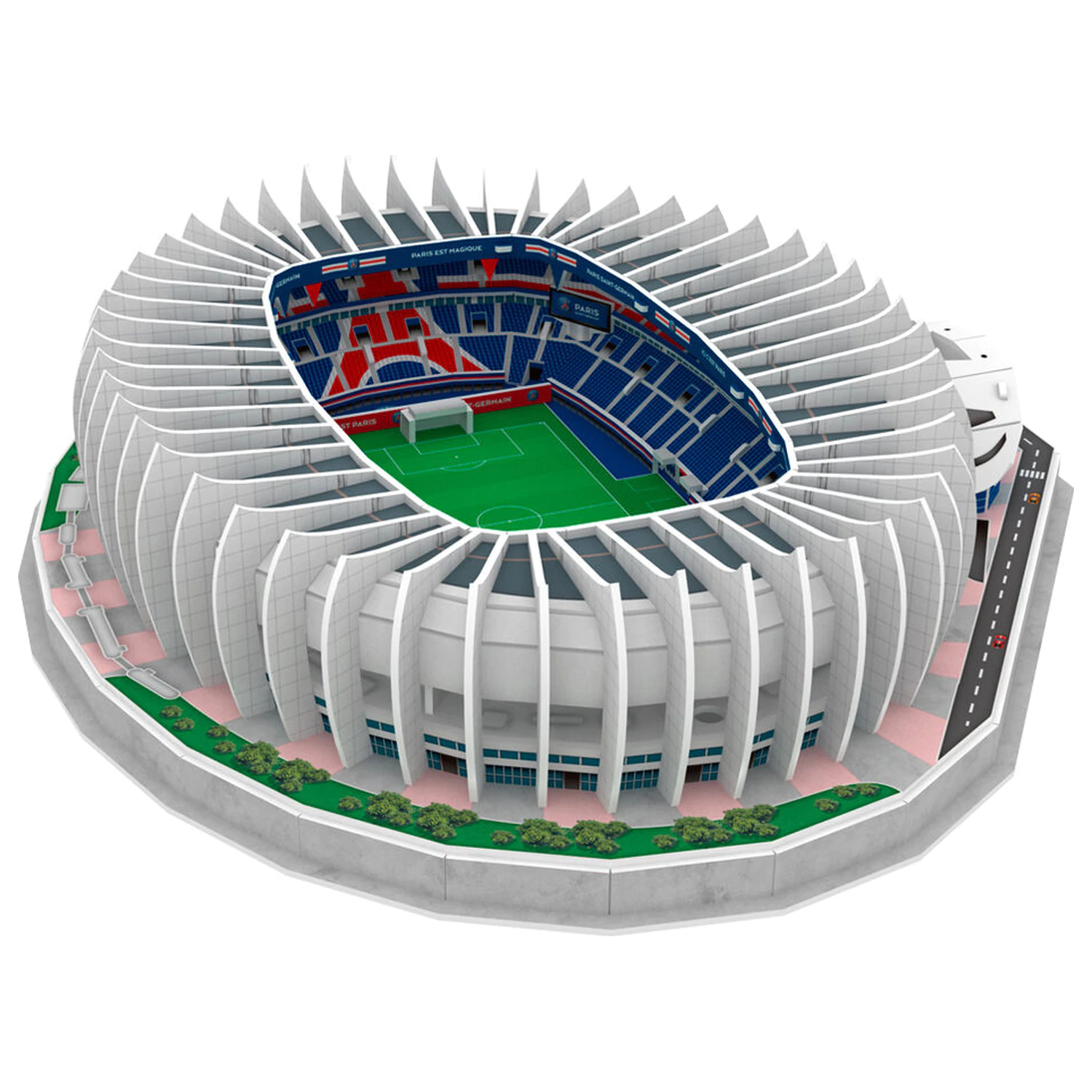Paris Saint-Germain Princes Park Stadium 3D puzzle 111pcs product photo