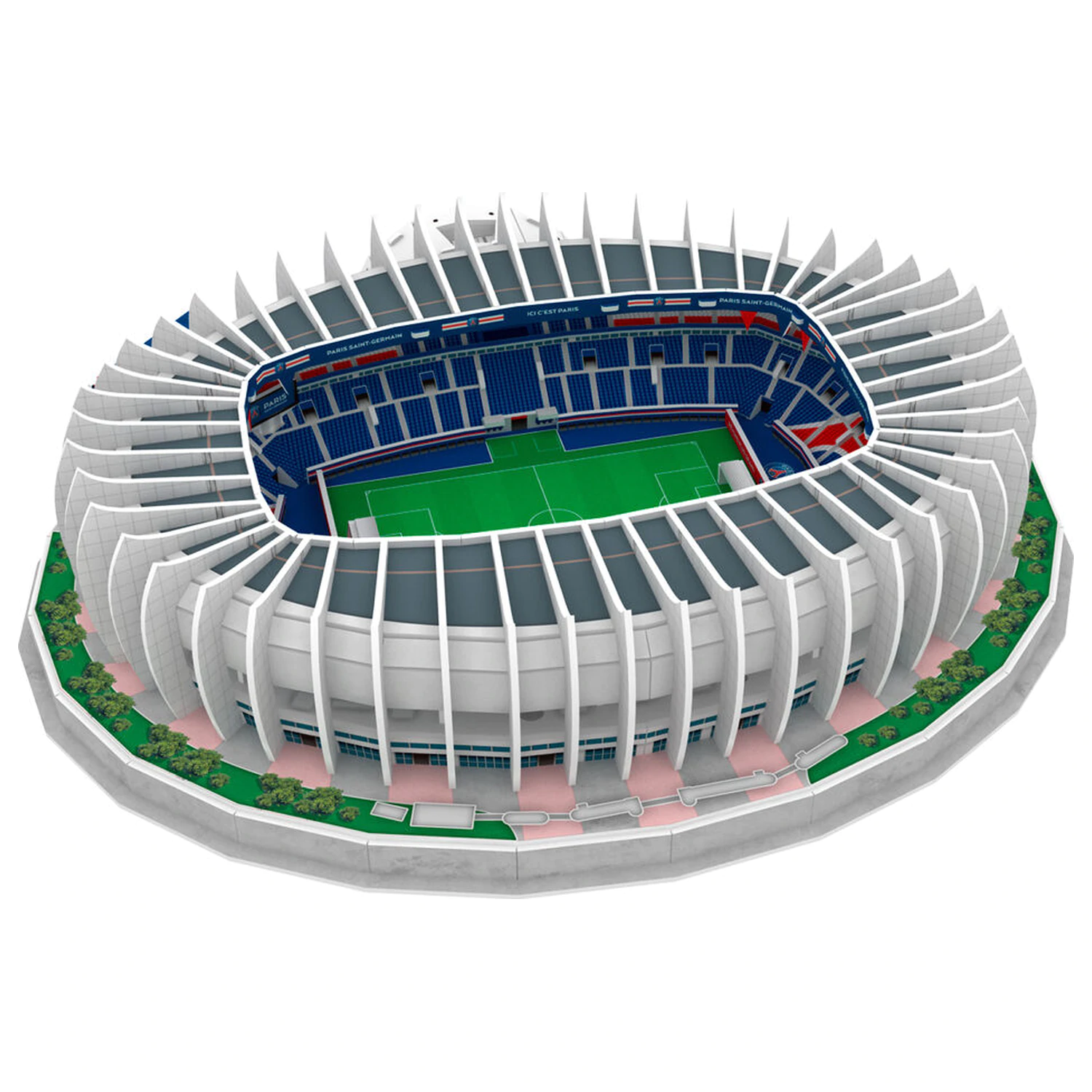 Paris Saint-Germain Princes Park Stadium 3D puzzle 111pcs product photo
