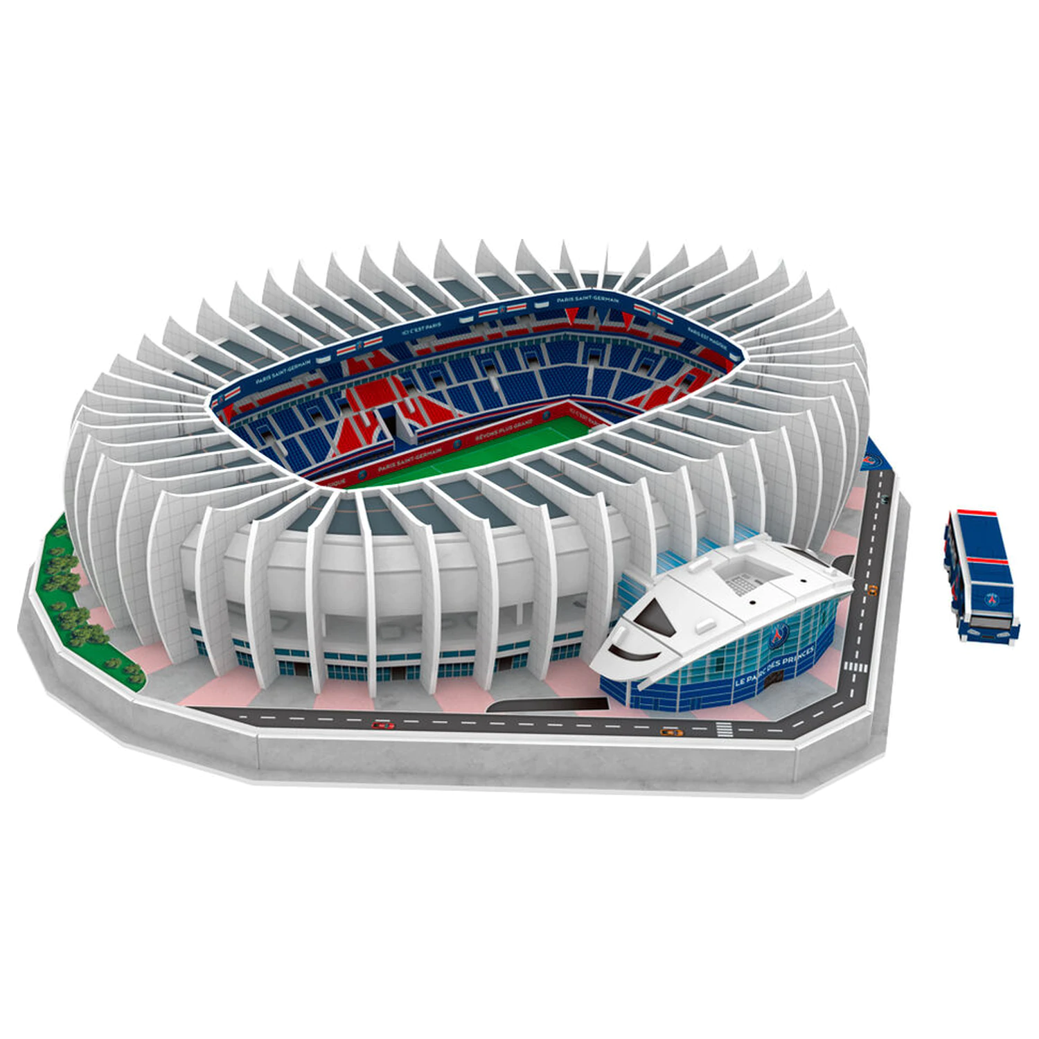 Paris Saint-Germain Princes Park Stadium 3D puzzle 111pcs product photo