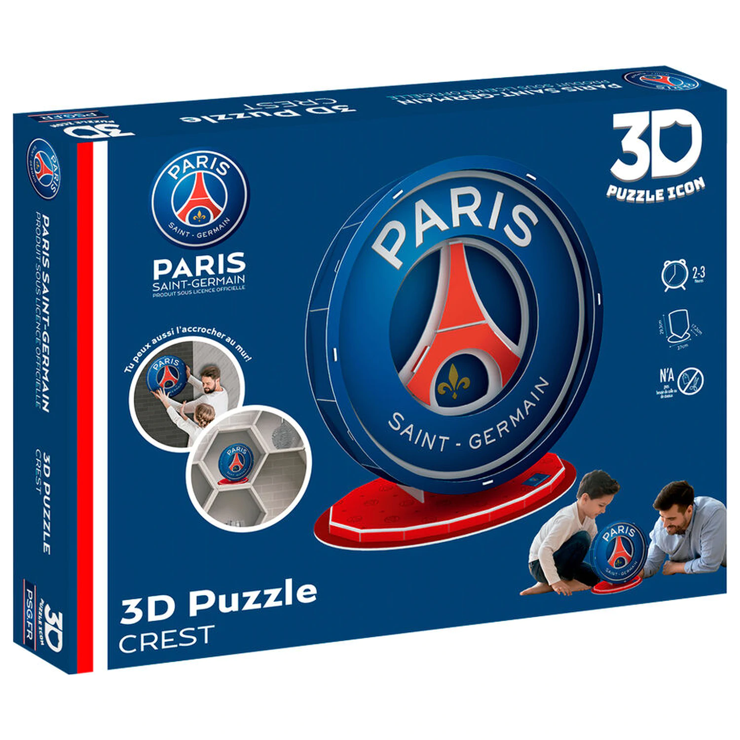 Paris Saint-Germain Shield 3D puzzle product photo
