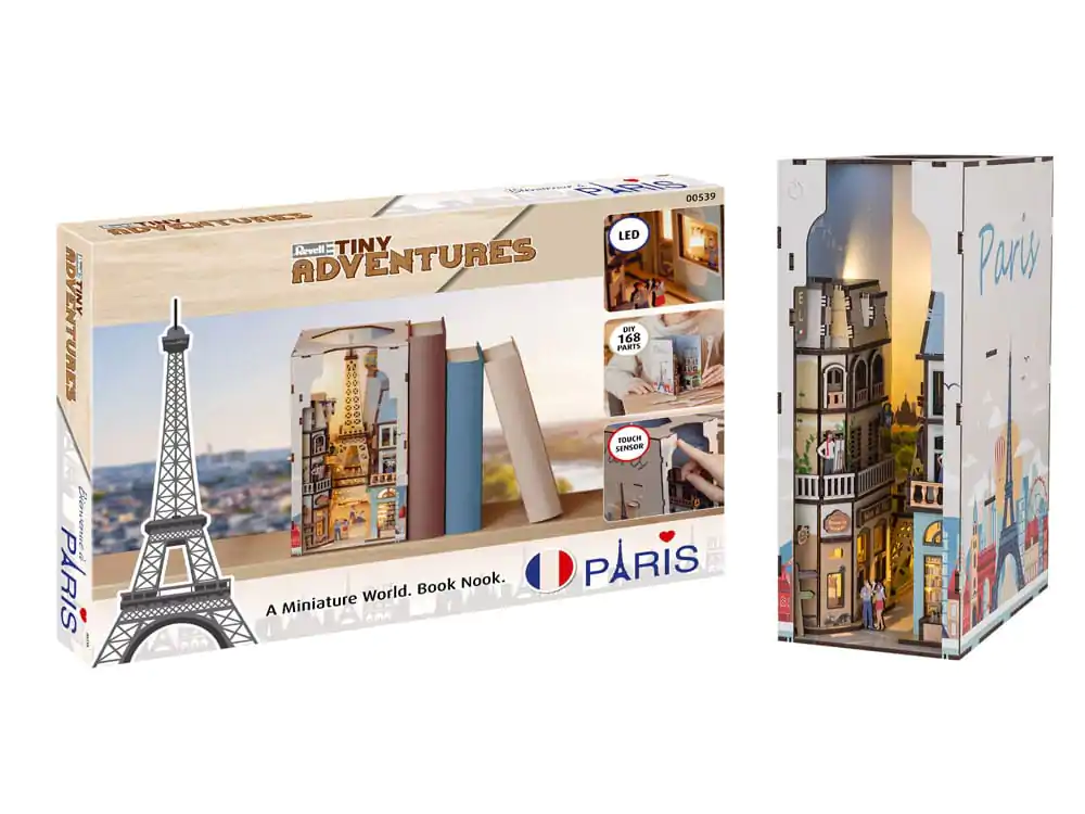Paris Tiny Adventures Book Nook Mini Diorama 23 cm product photo